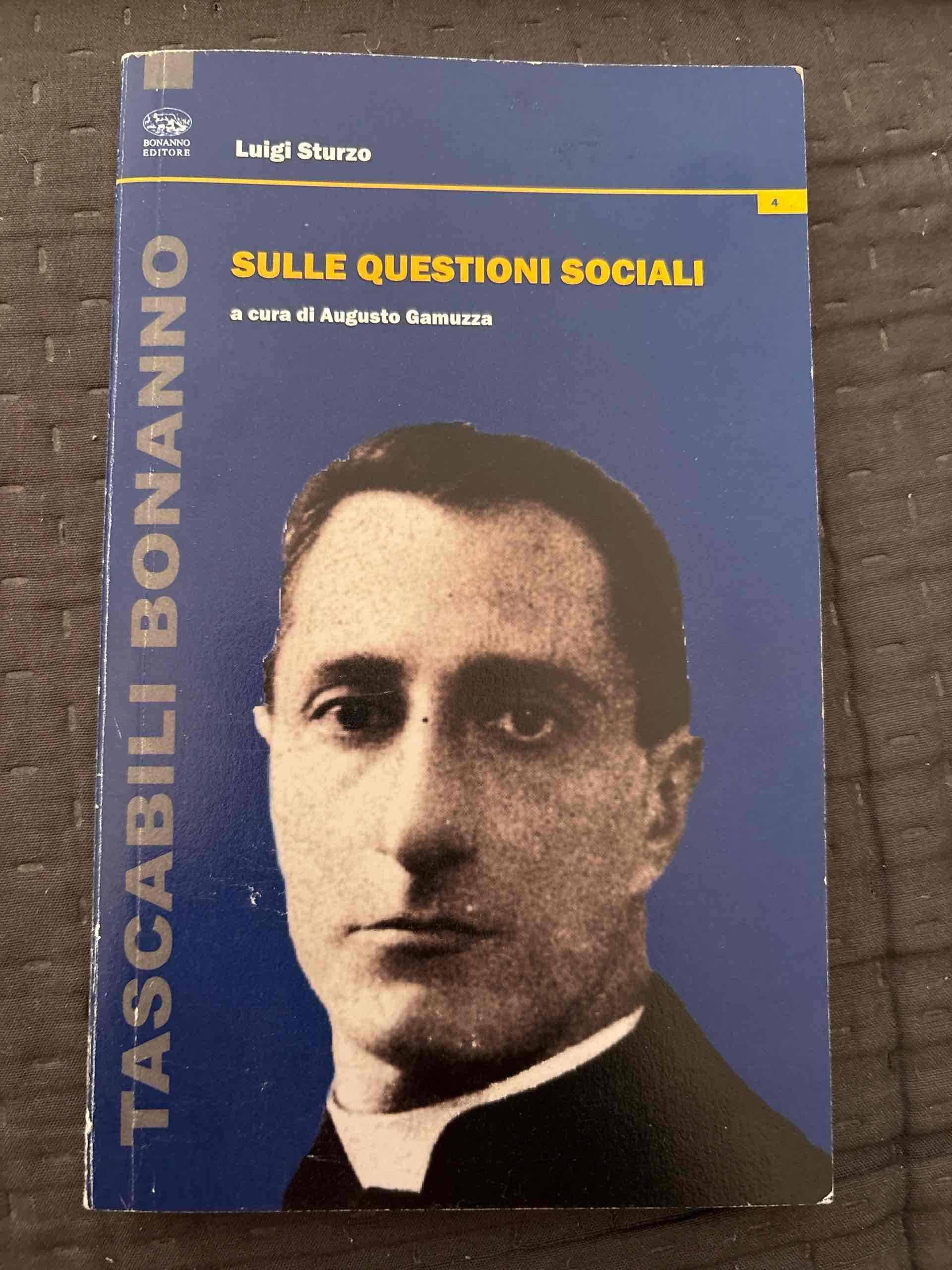 Sulle questioni sociali libro usato