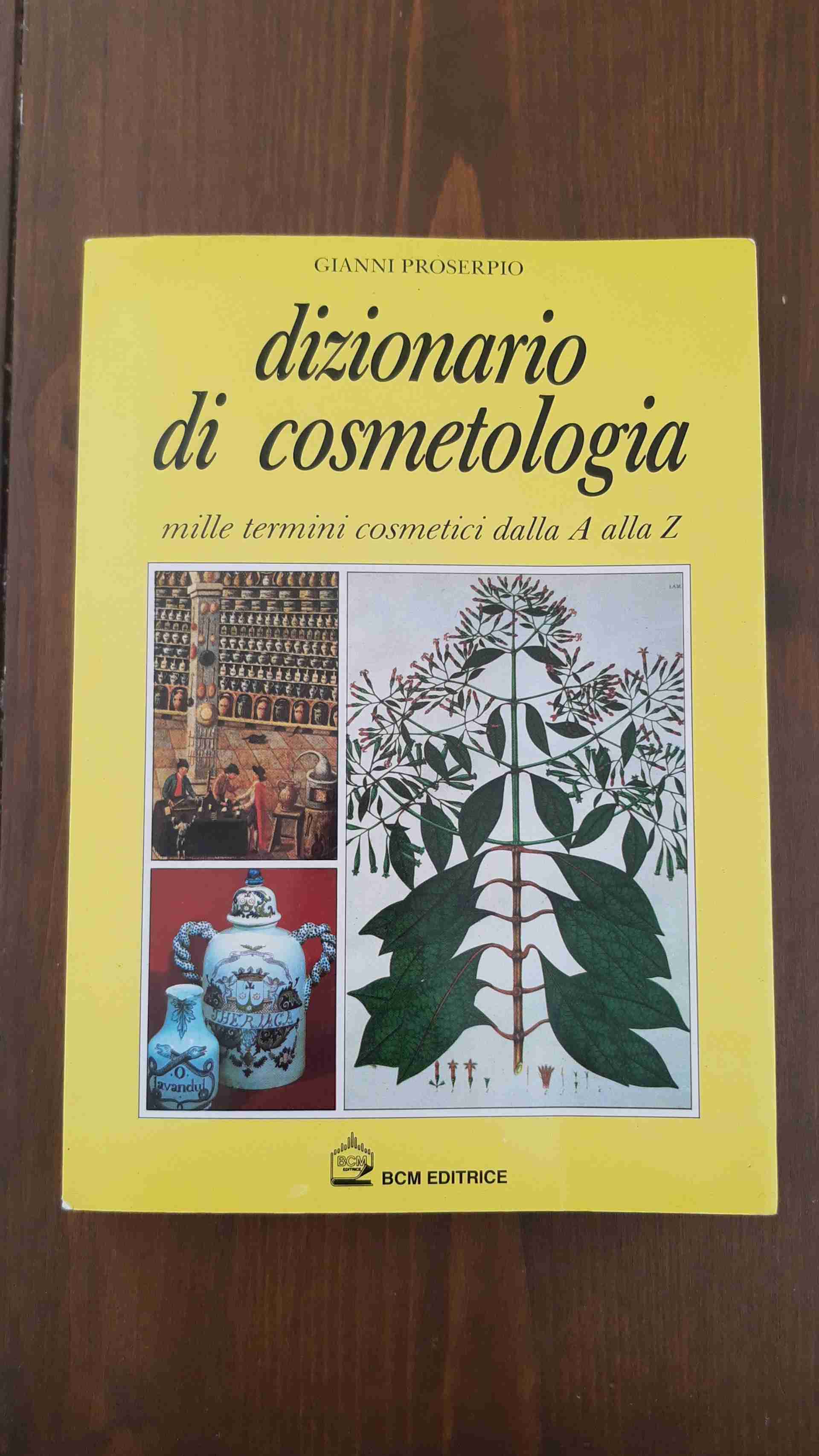 Dizionario di cosmetologia  libro usato