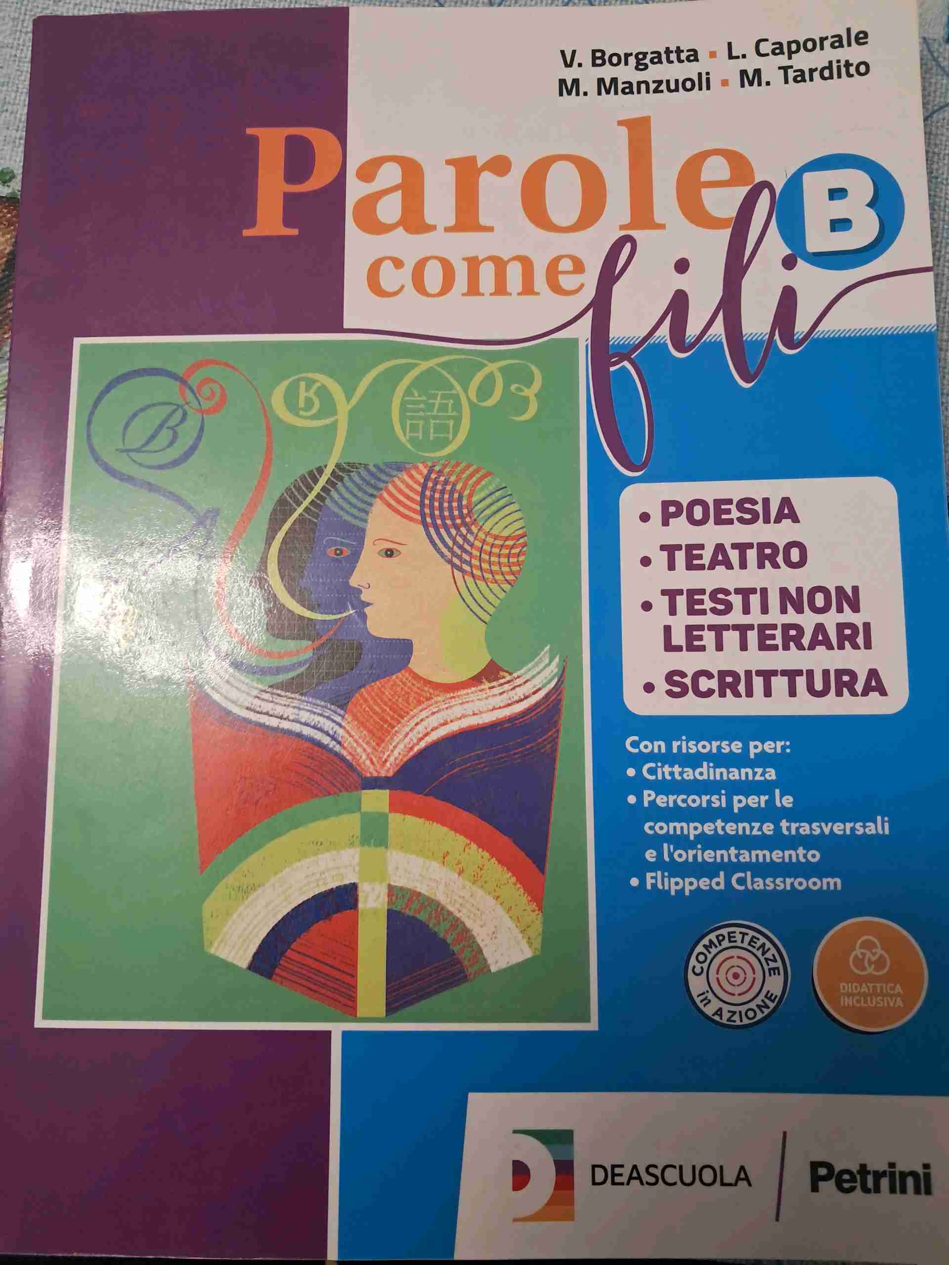 Parole come fili. Per gli Ist. professionali. Con ebook. Con espansione online. Vol. B: Poesia, teatro, testi non letterari, scrittura libro usato
