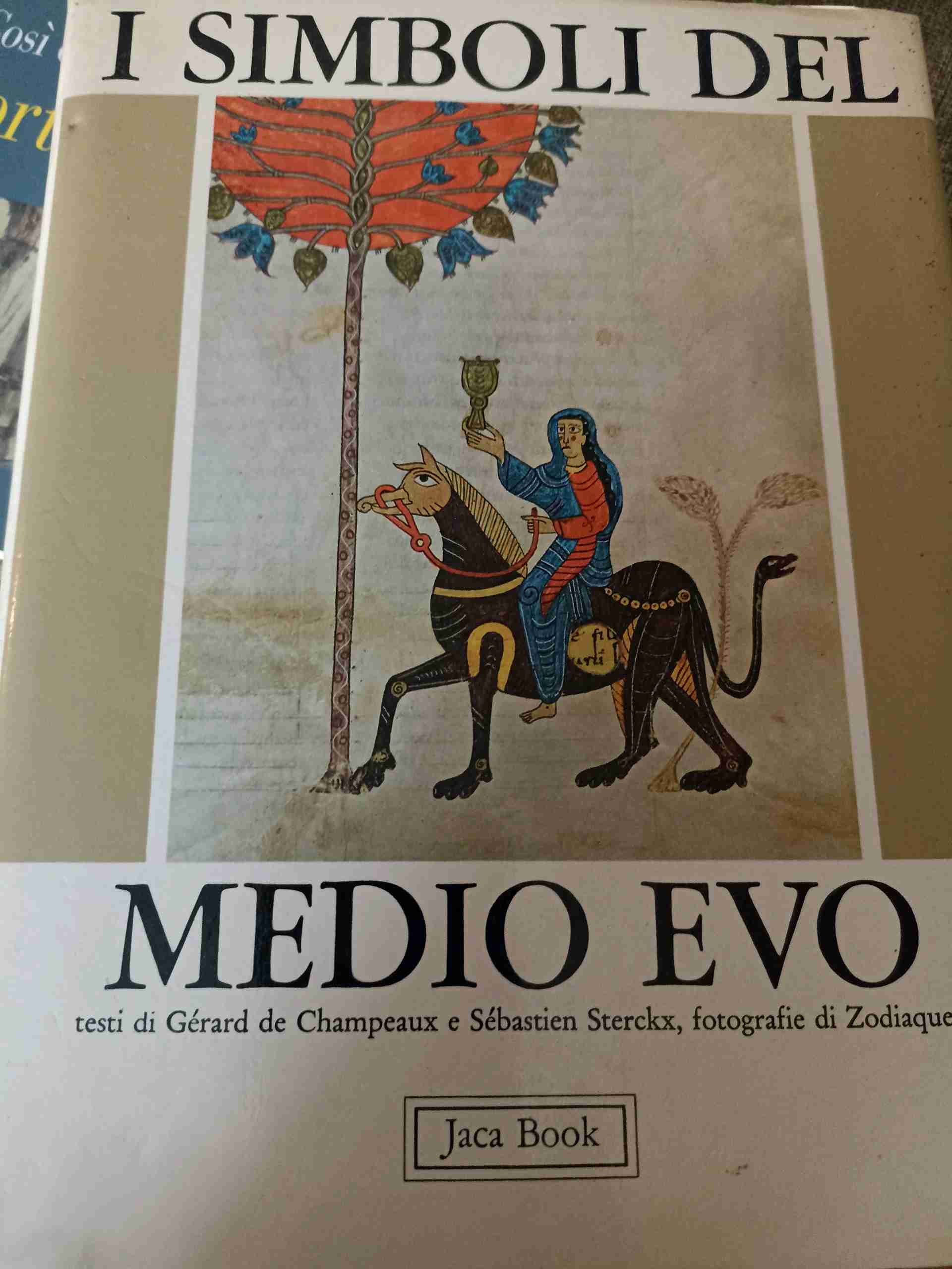 i simboli del medioevo  libro usato
