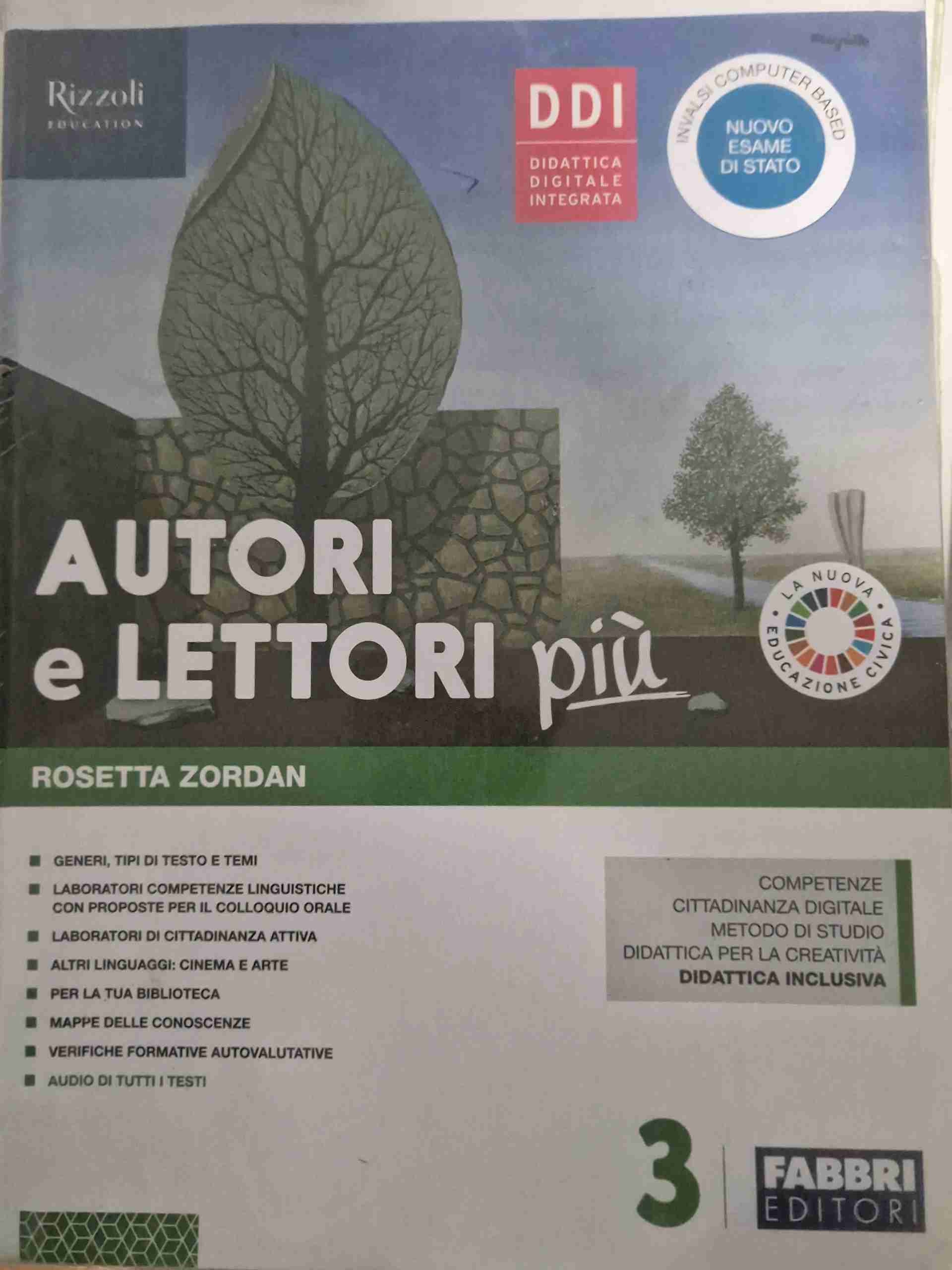 Autori e lettori più 3 libro usato
