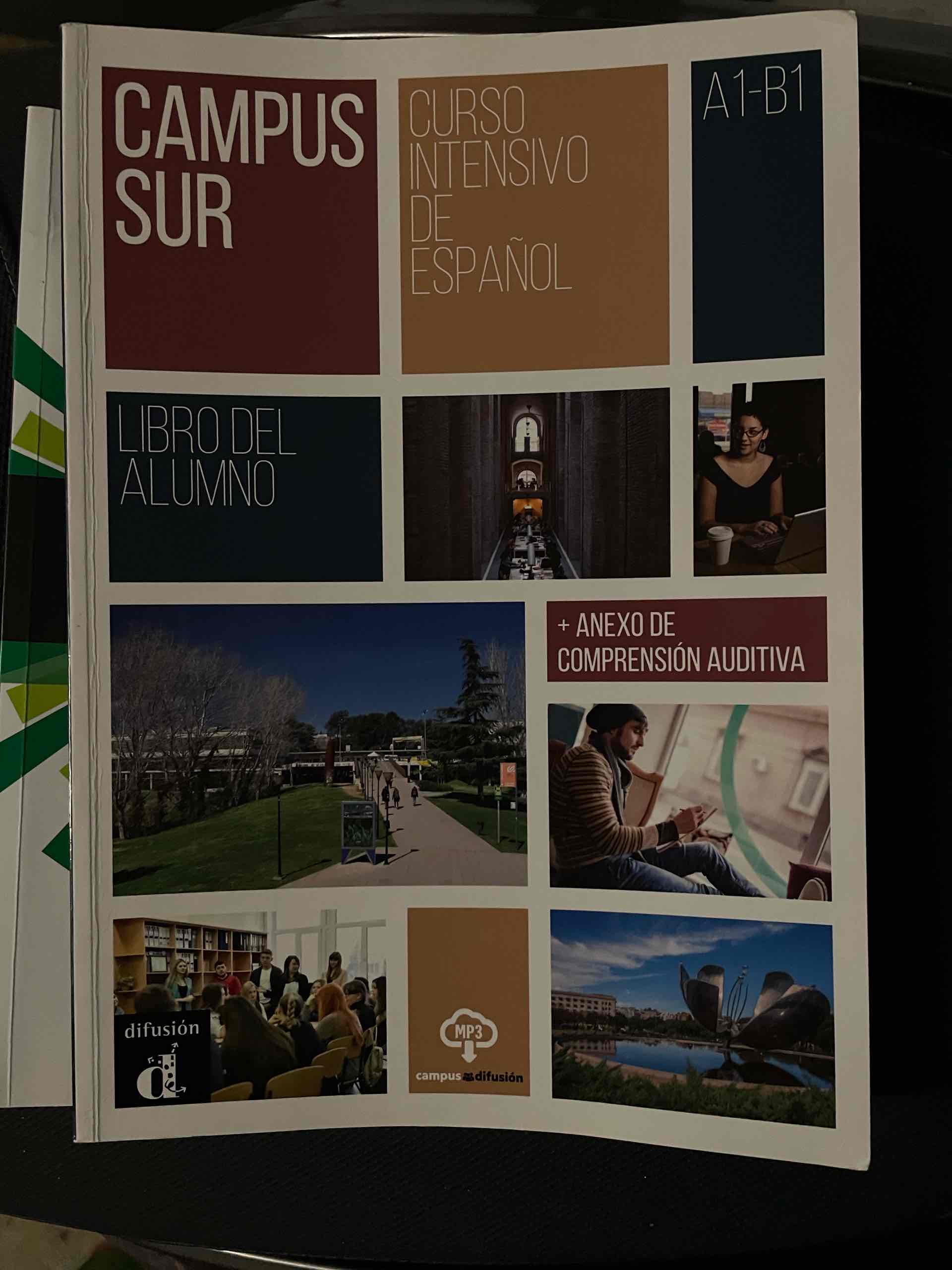 campus sur libro del alumno libro usato