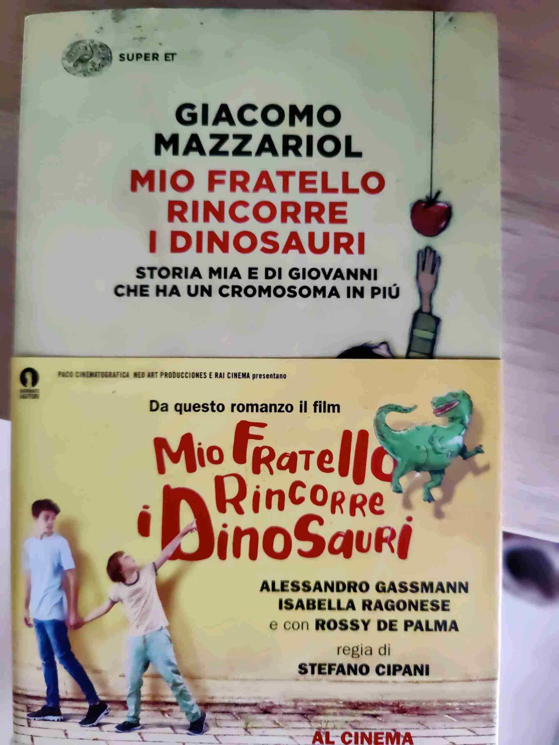 Mio fratello rincorre i dinosauri. Storia mia e di Giovanni che ha un cromosoma in più libro usato