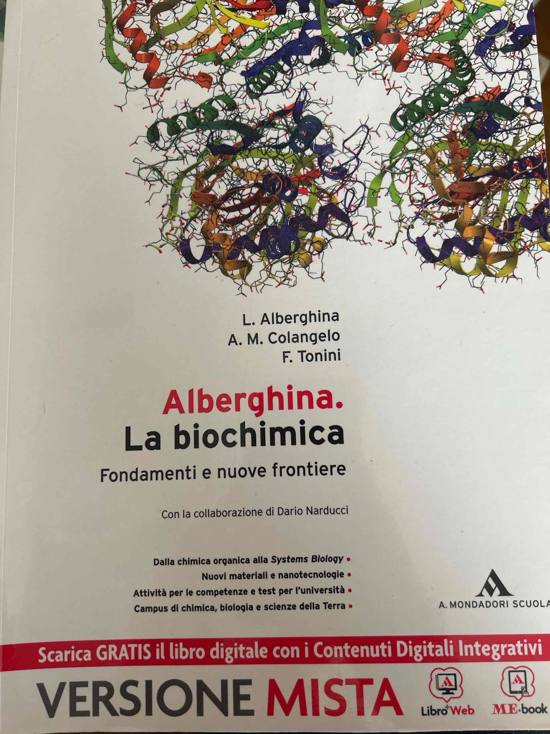 Biochimica. Vol. unico. Per i Licei. Con e-book. Con espansione online libro usato