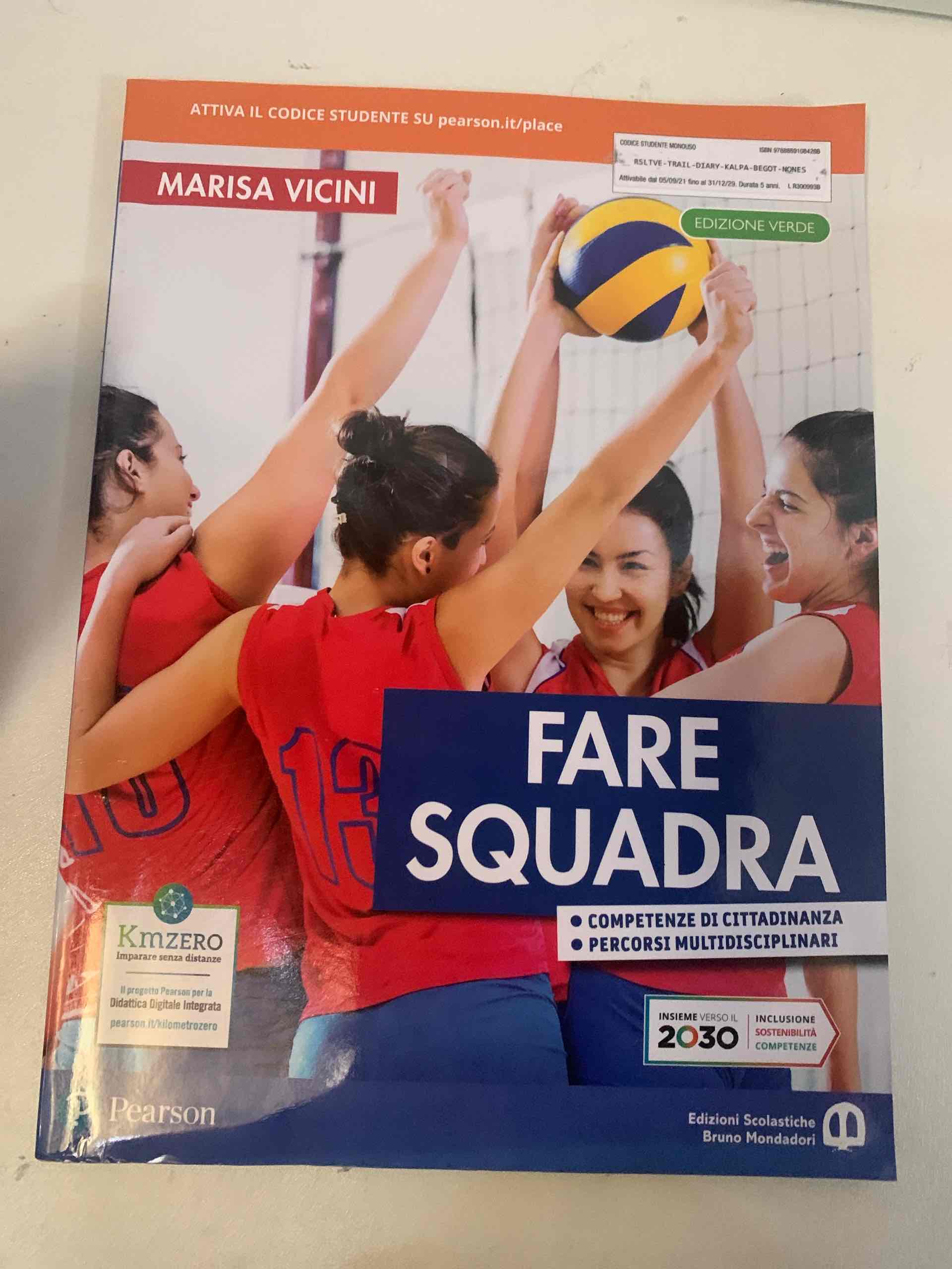 FARE SQUADRA  libro usato