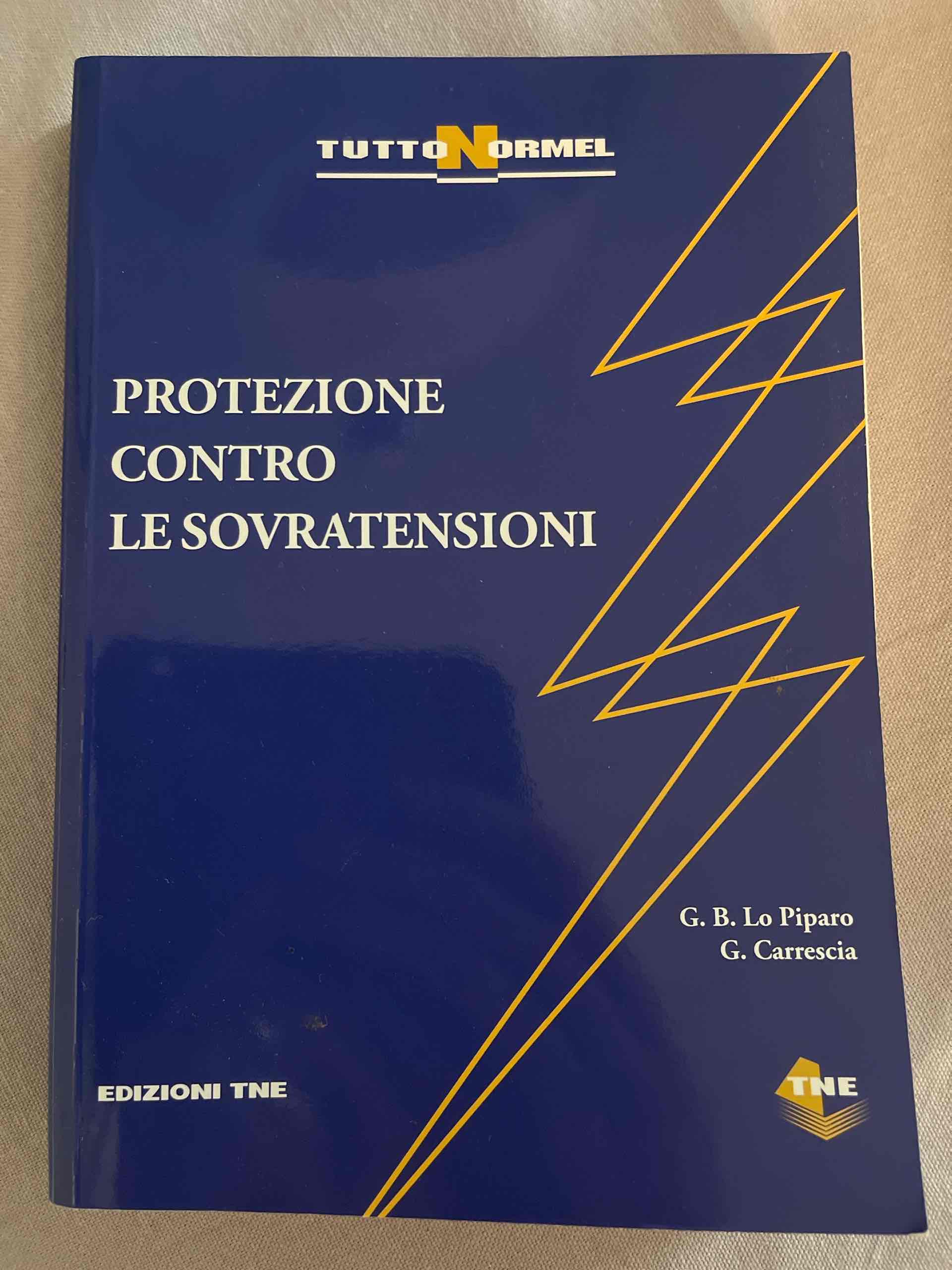 Protezione contro le sovratensioni libro usato