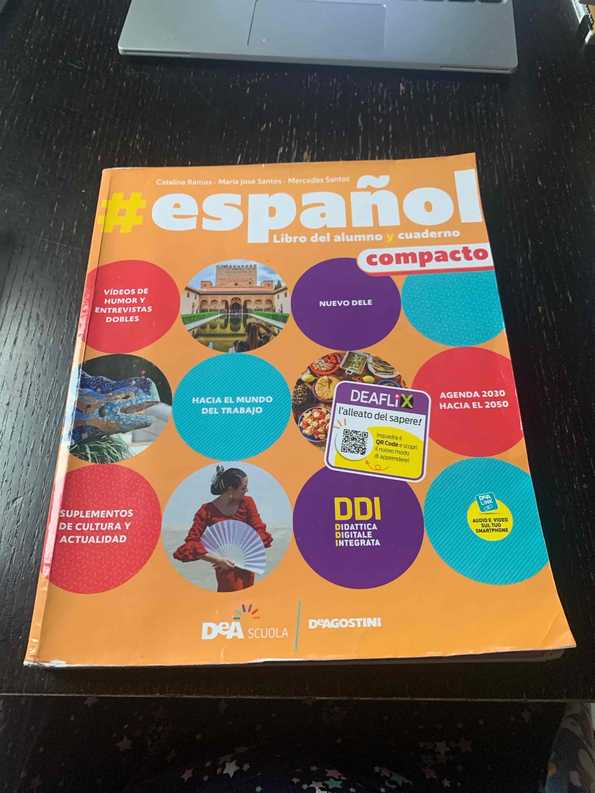 espanol compacto libro usato