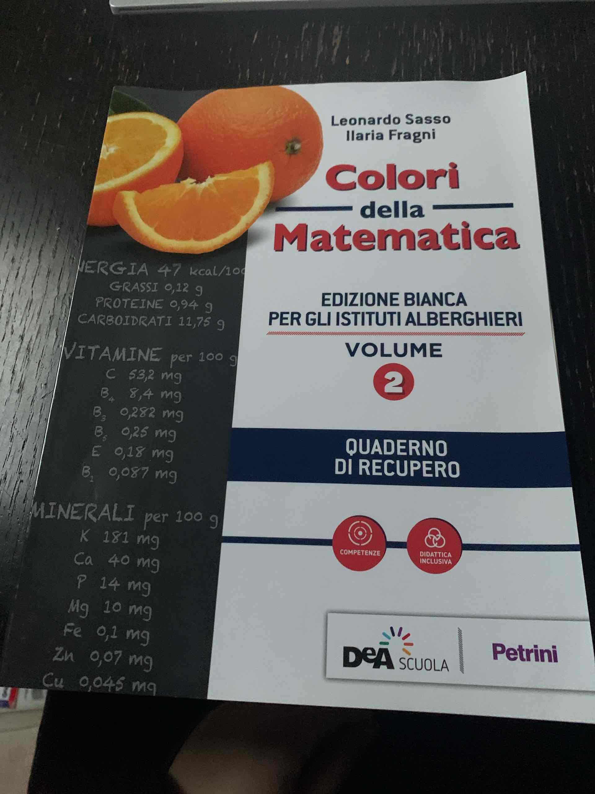 colori della matematica volume 2 colori della matematica volume 2 libro usato