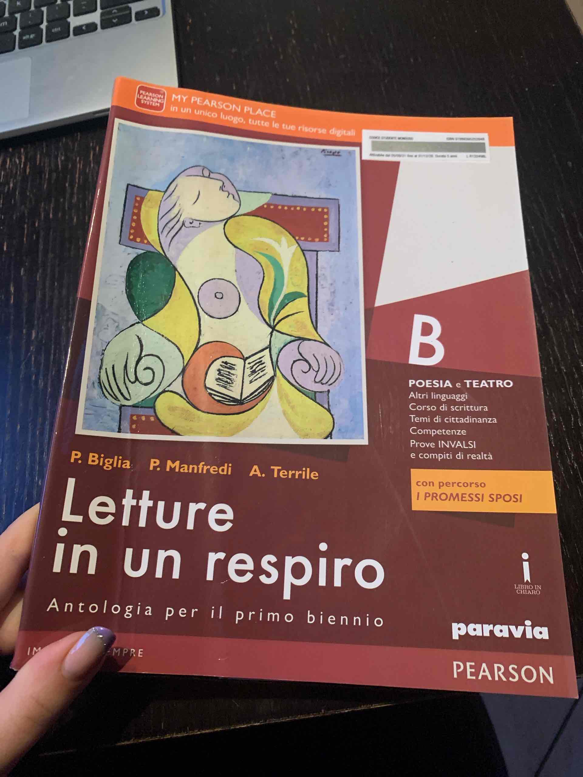 Letture in un respiro. Vol. B. Con Percorso I promessi sposi. Per le Scuole superiori. Con e-book. Con espansione online Letture in un respiro. Vol. B. Con Percorso I promessi sposi. Per le Scuole superiori. Con e-book. Con espansione online libro usato