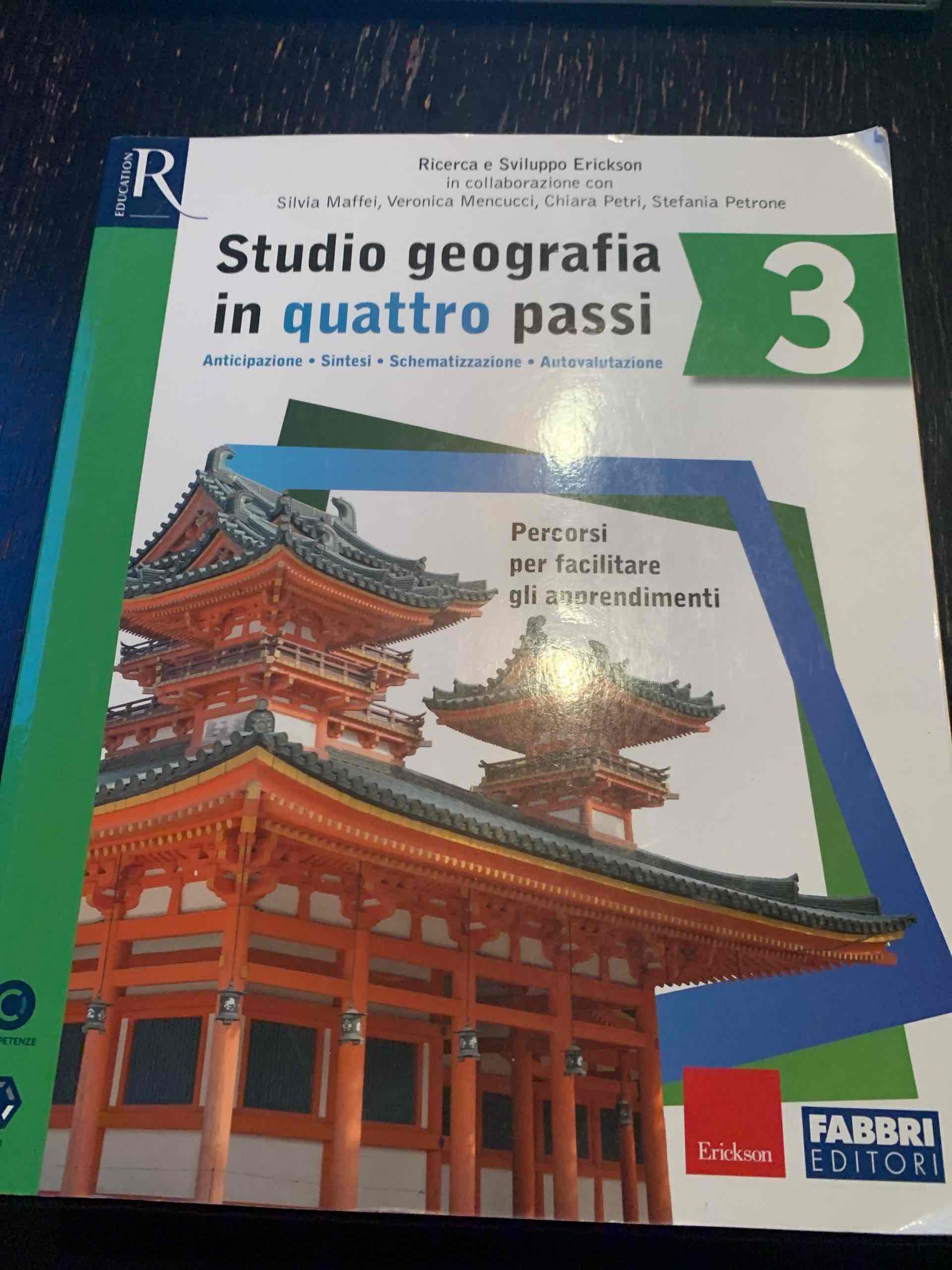 studio geografia in quattro passi  studio geografia in quattro passi  libro usato