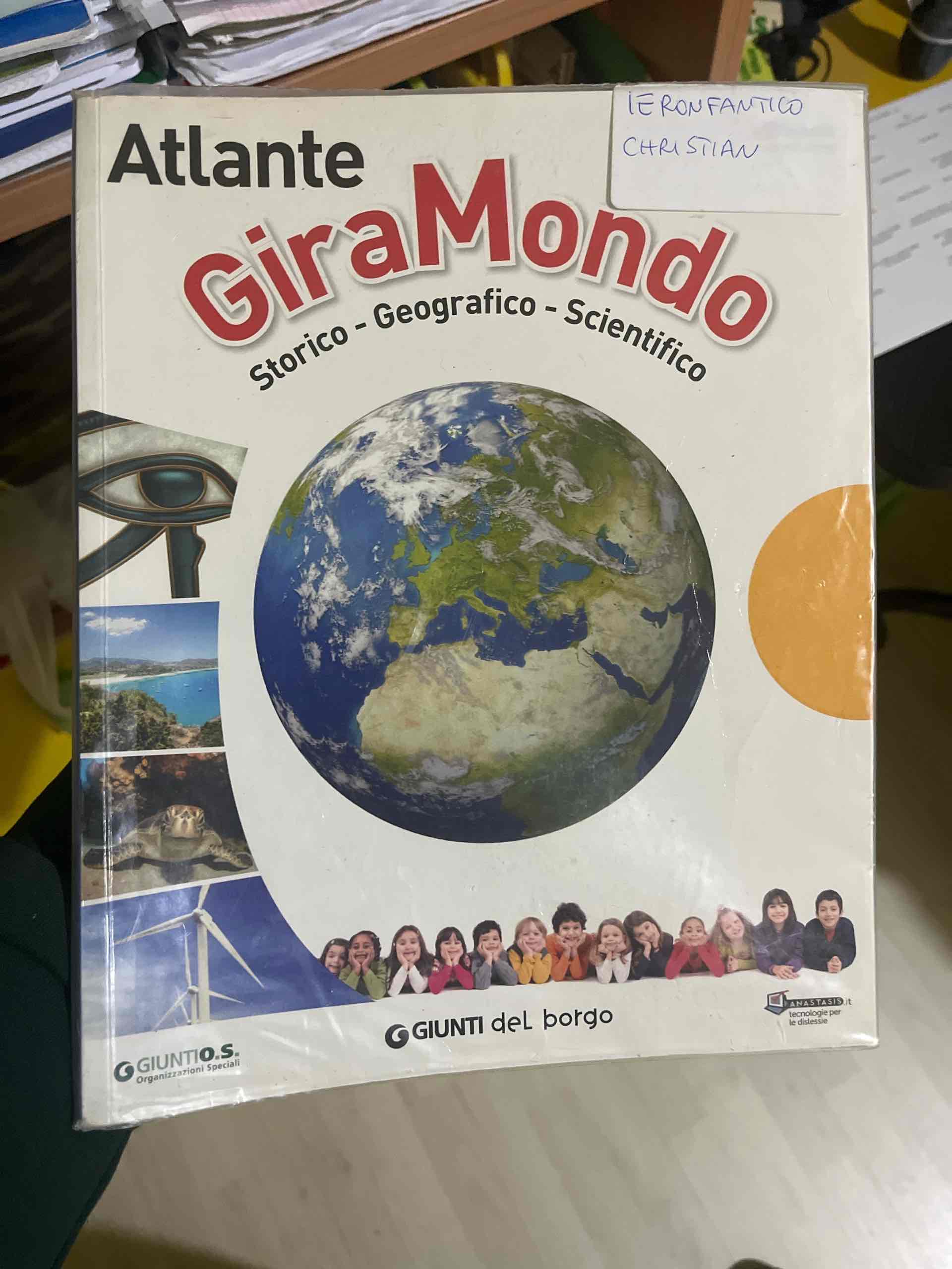 Giramondo Atlante Operativo 4/5 libro usato