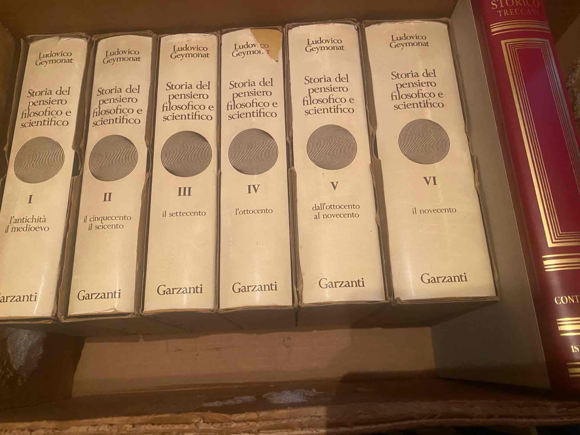 STORIA DEL PENSIERO FILOSOFICO E SCIENTIFICO  libro usato