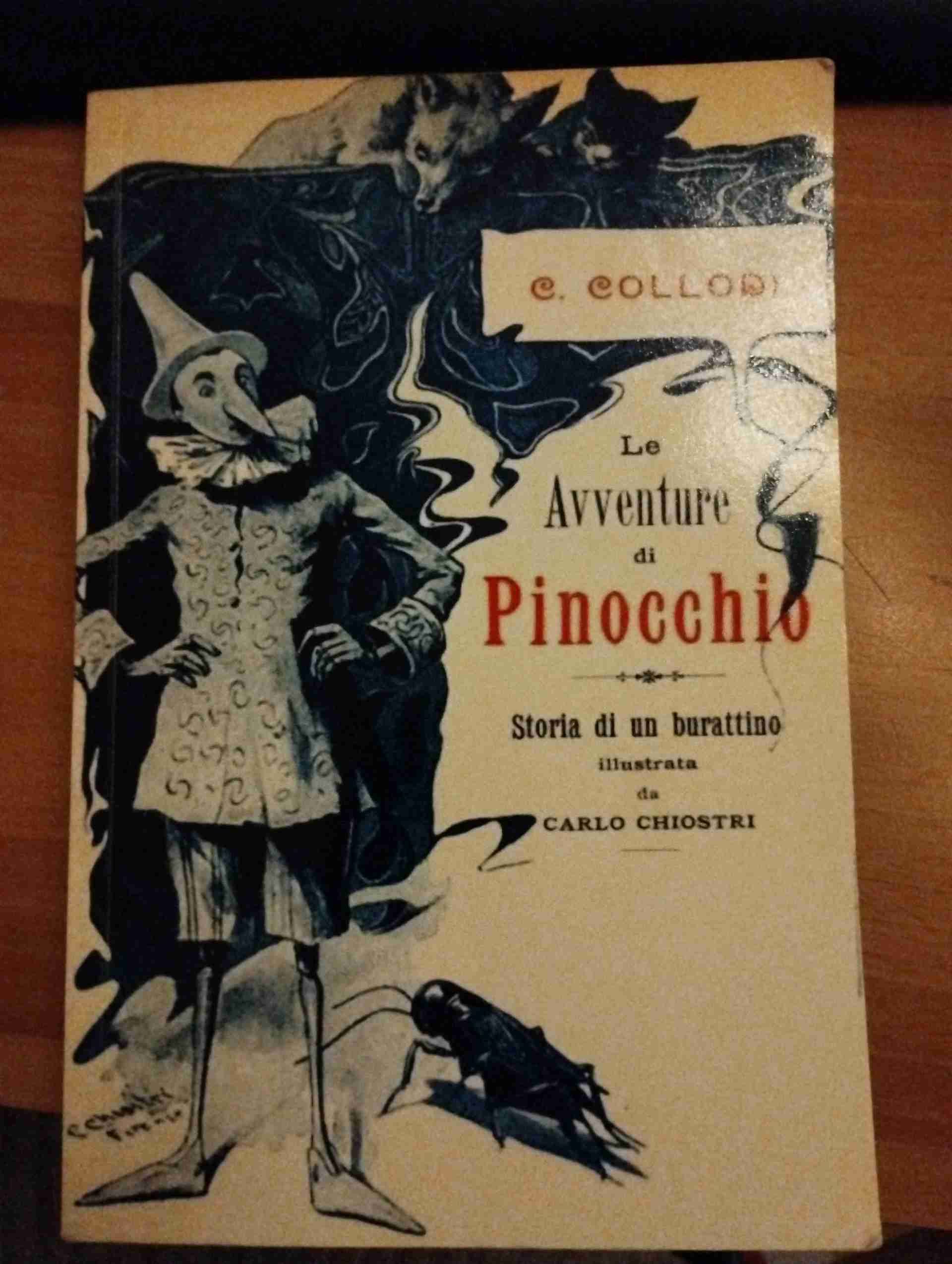 le avventure di pinocchio libro usato
