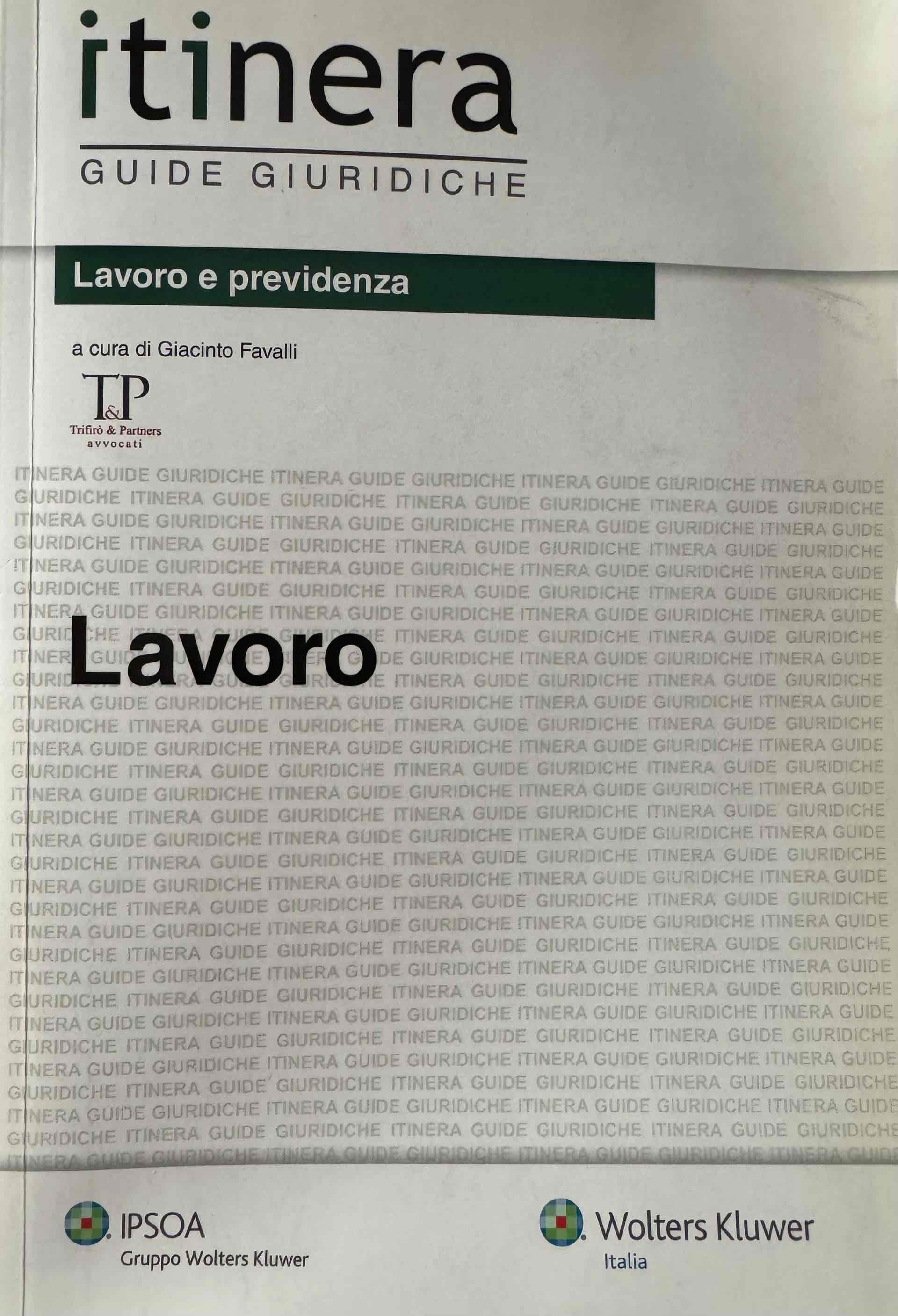 Lavoro libro usato