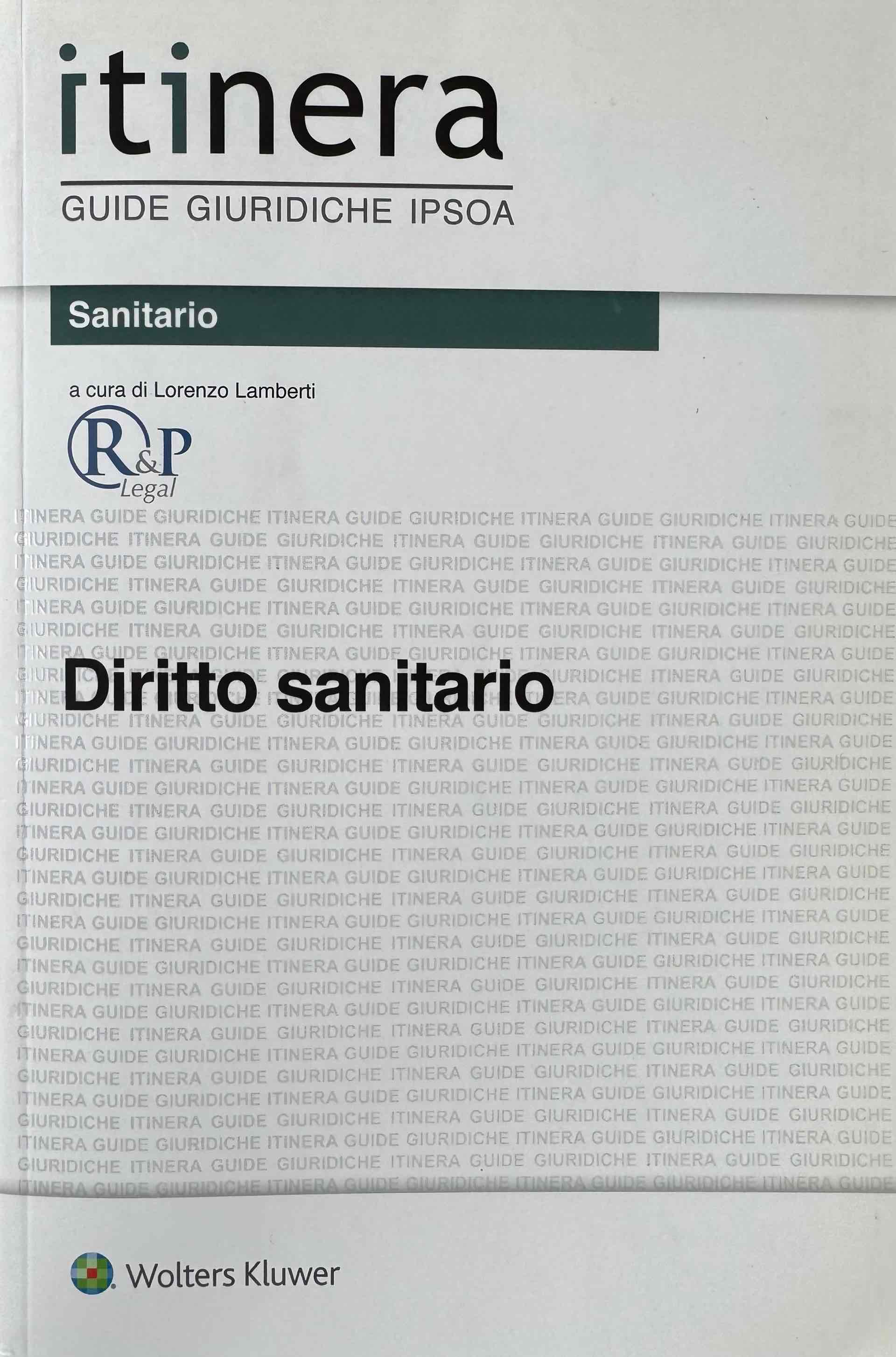 Diritto sanitario libro usato