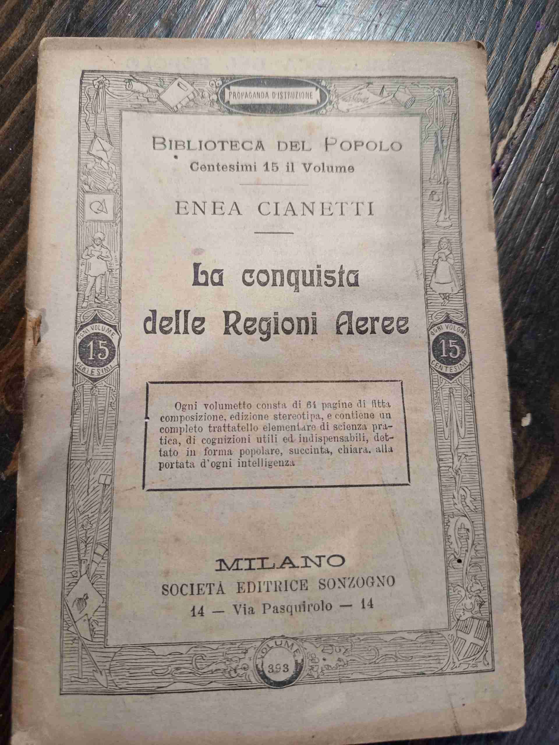 La Conquista delle regioni aeree libro usato
