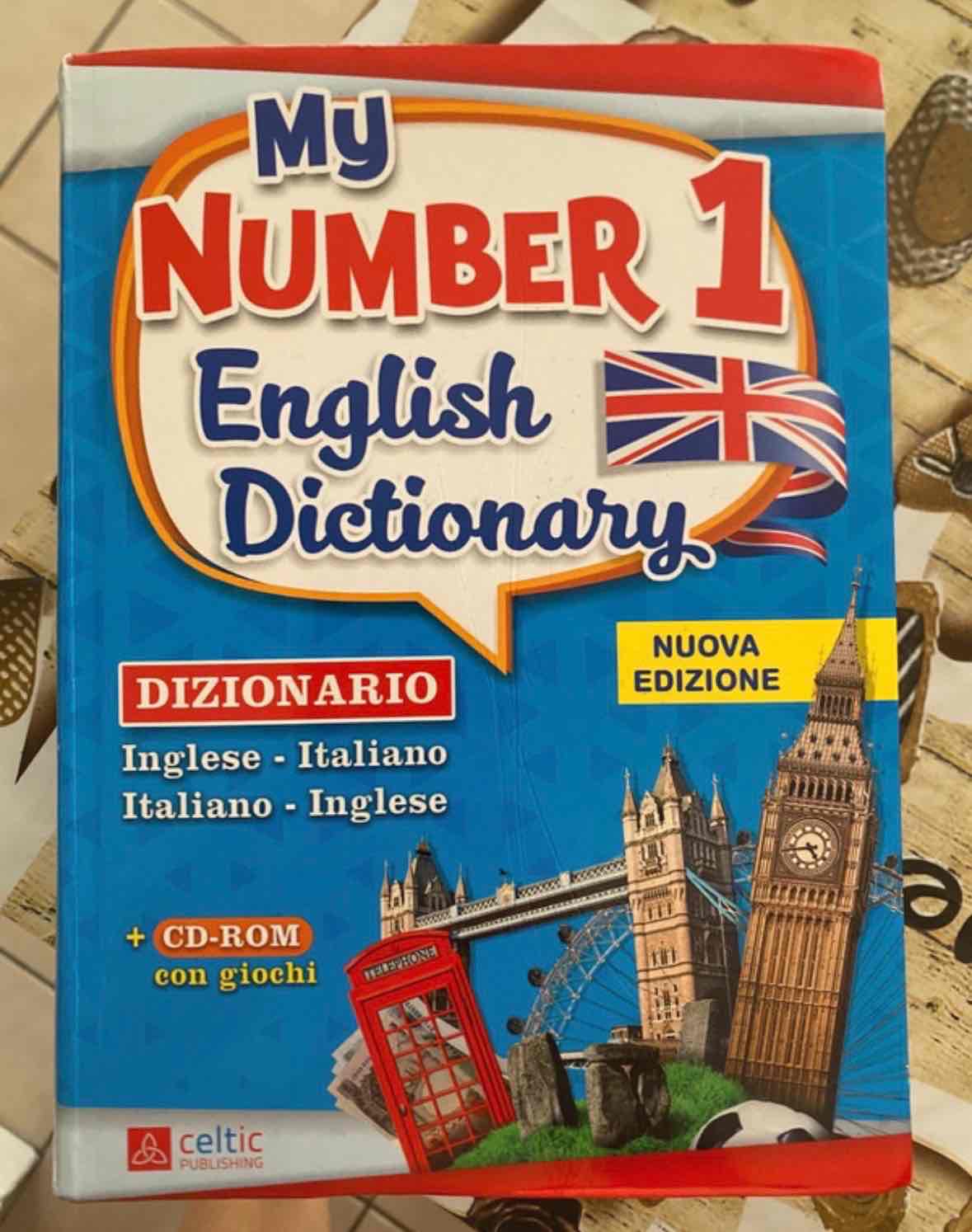 my number one english dictionary libro usato