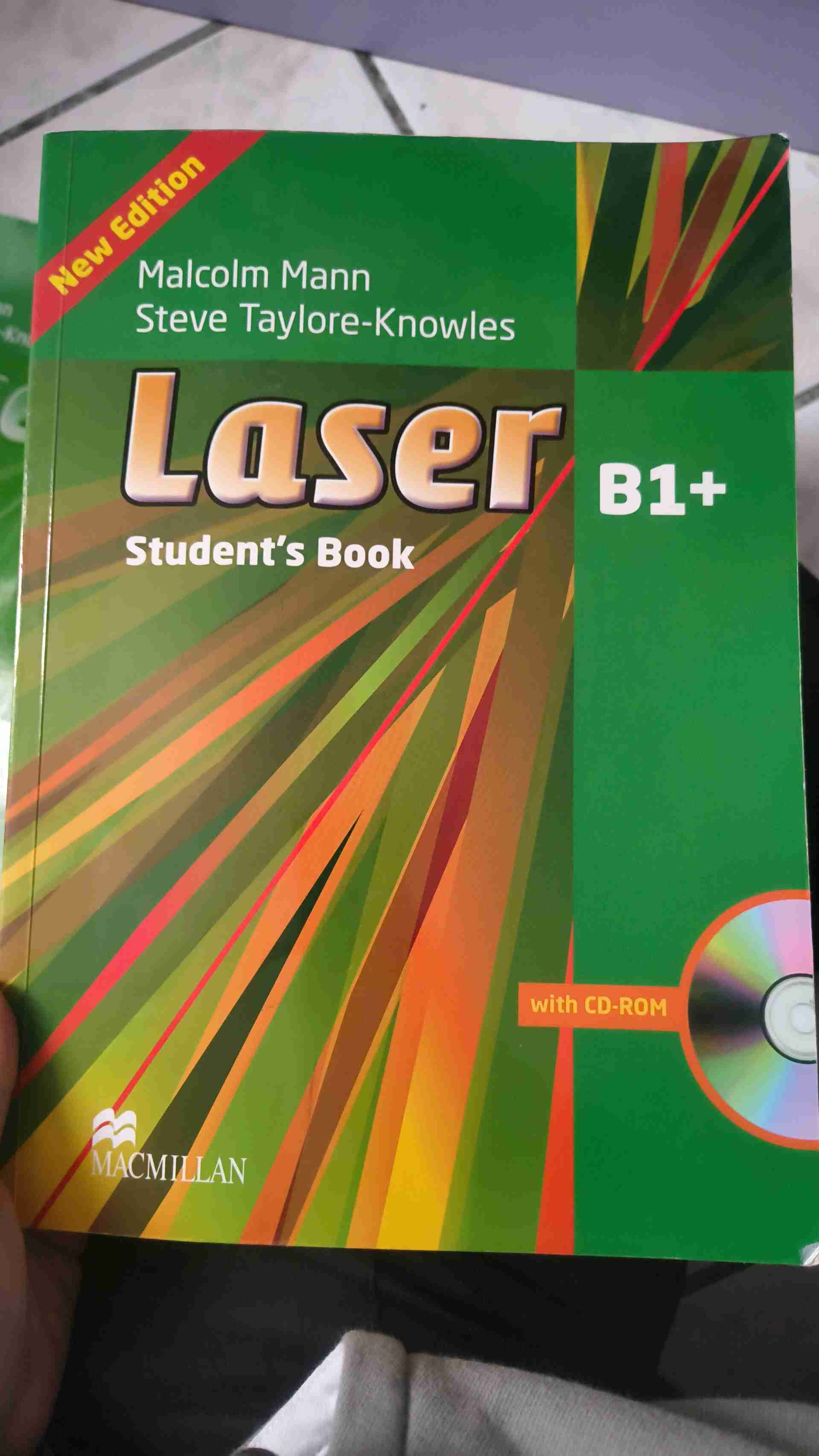 Laser B1+ Student's Book and CD Rom Pack Third Edition libro usato