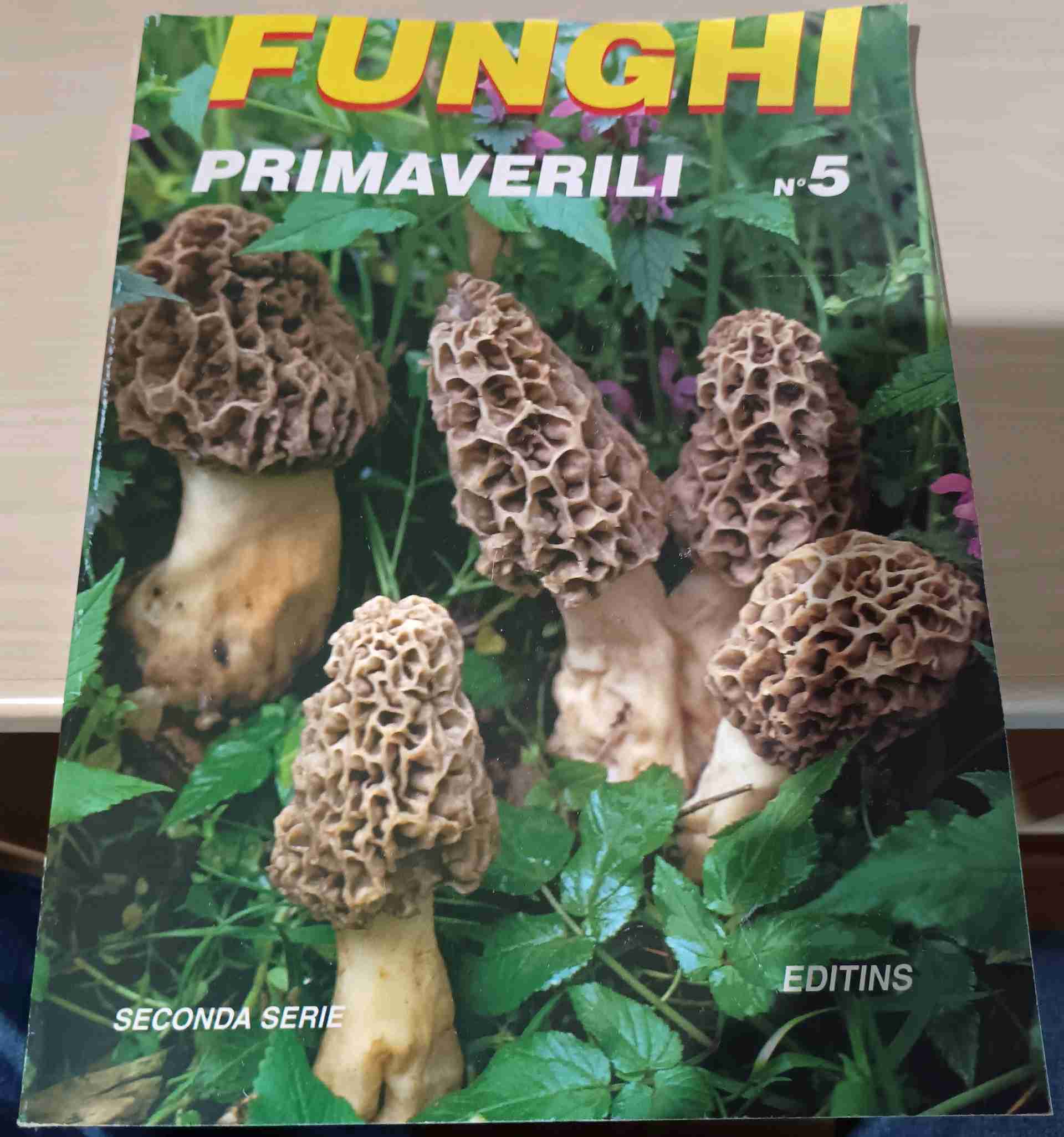 funghi primaverili N 5 libro usato