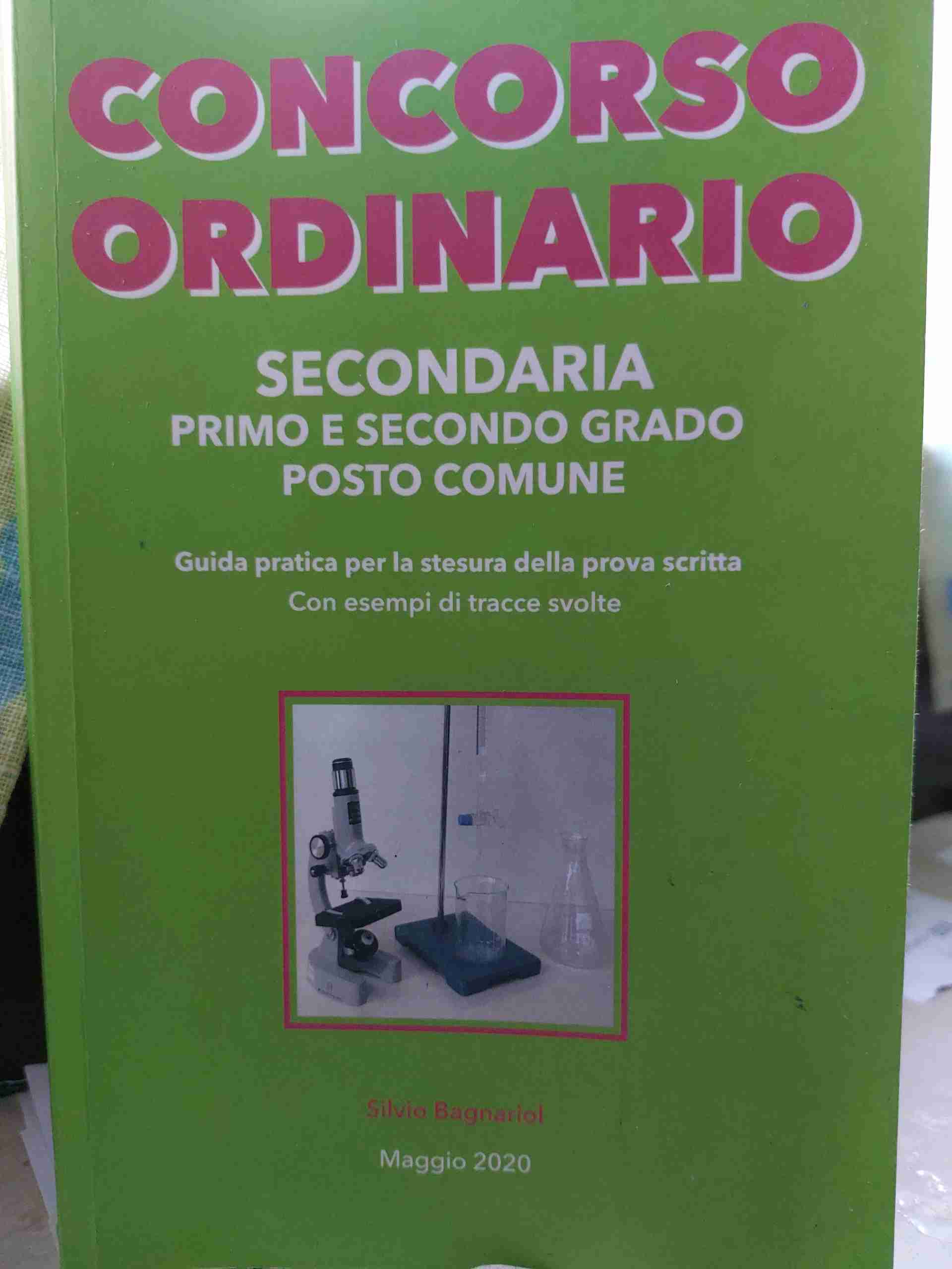 Concorso Ordinario libro usato