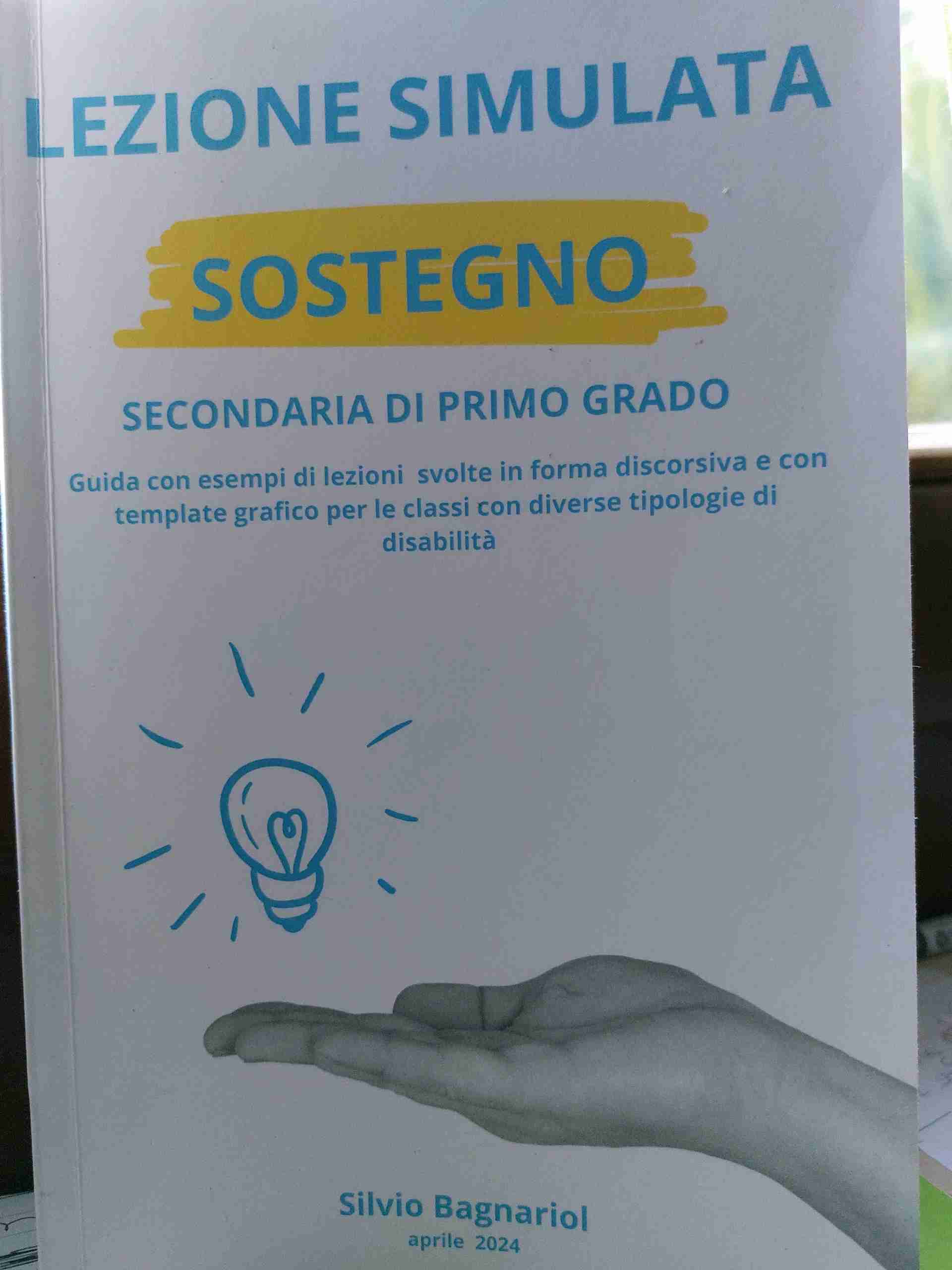 Lezione Simulata sostegno- Secondaria di I grado libro usato