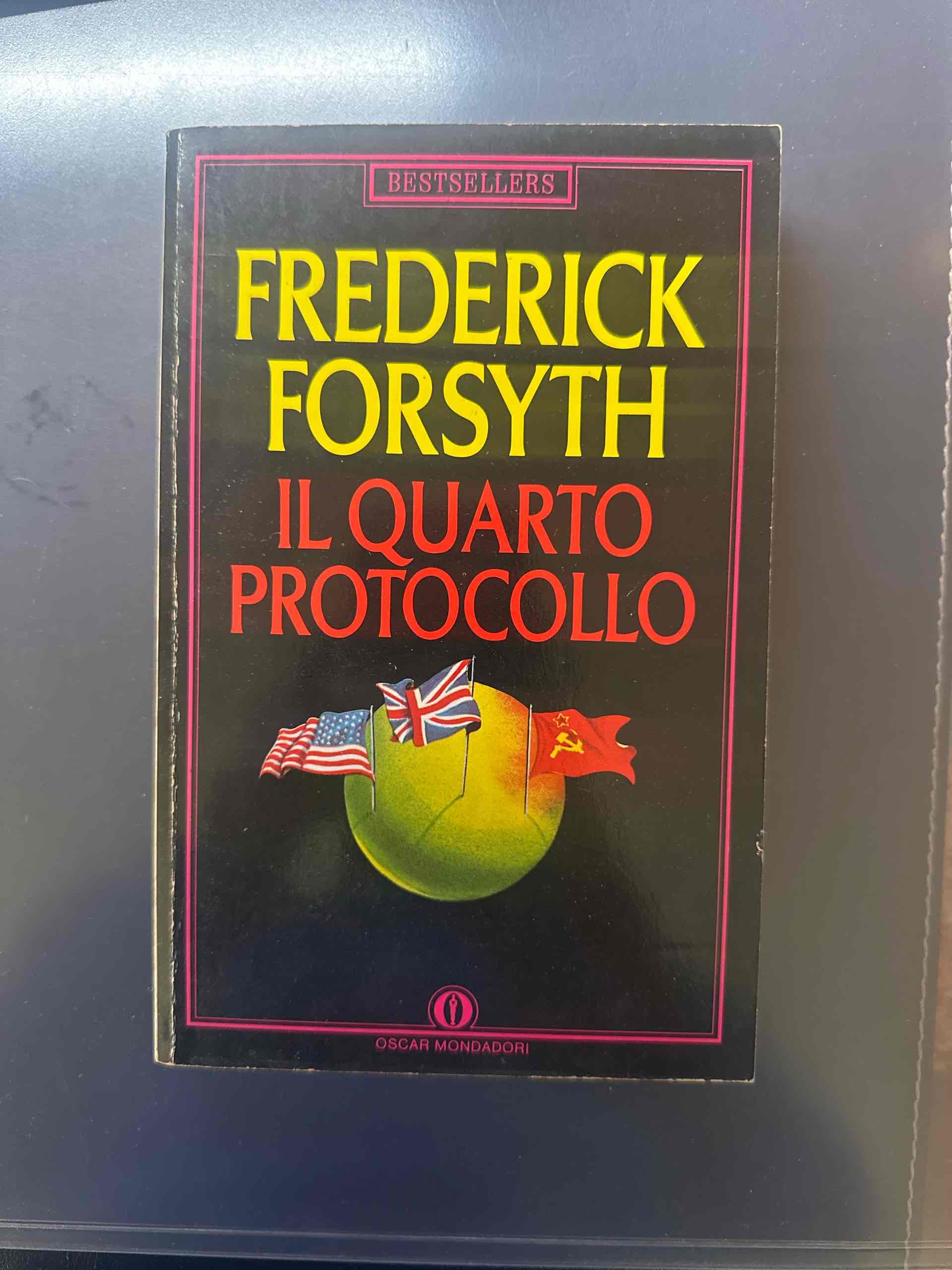 Il quarto protocollo libro usato