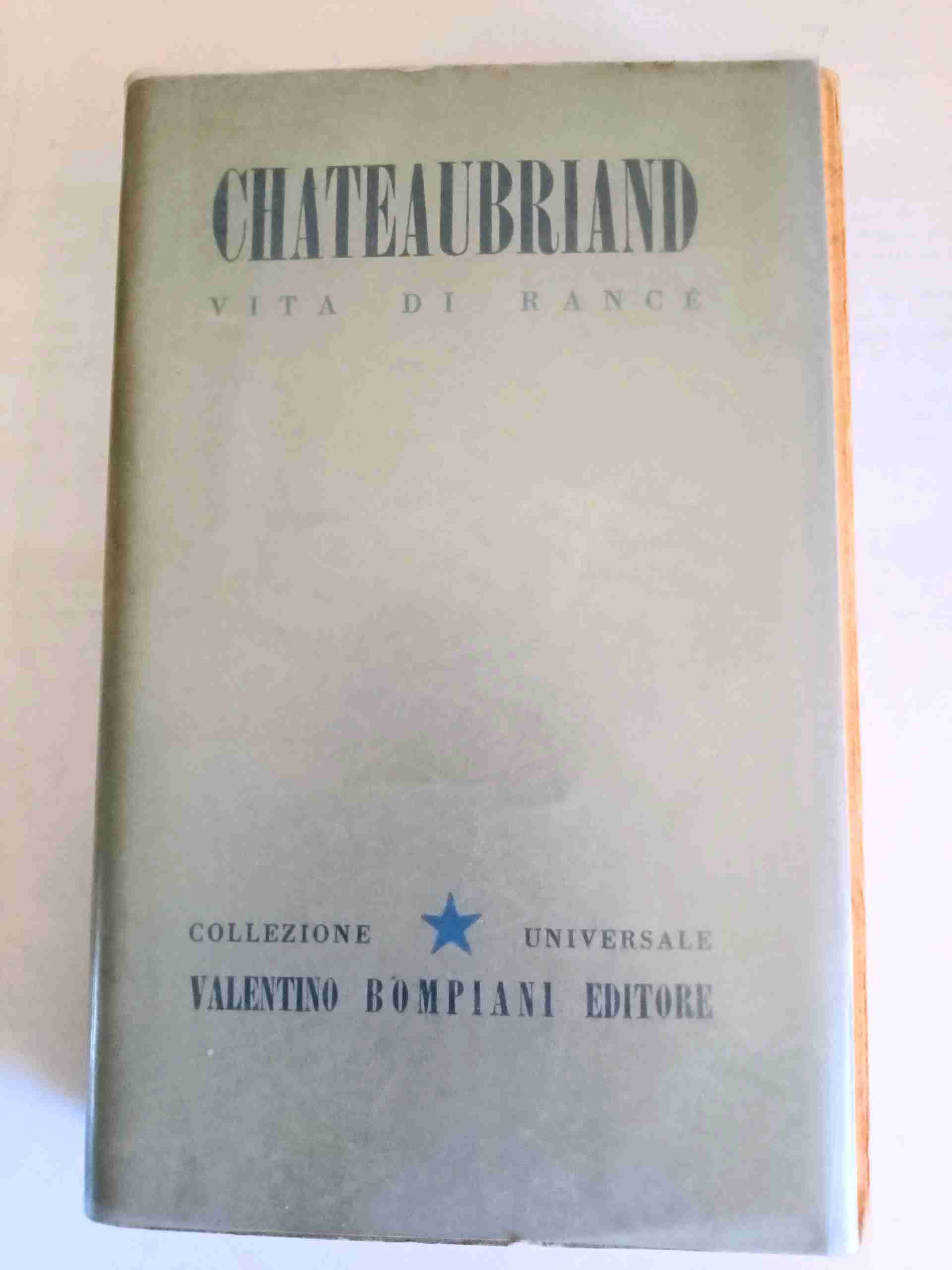 Vita di Rancé libro usato
