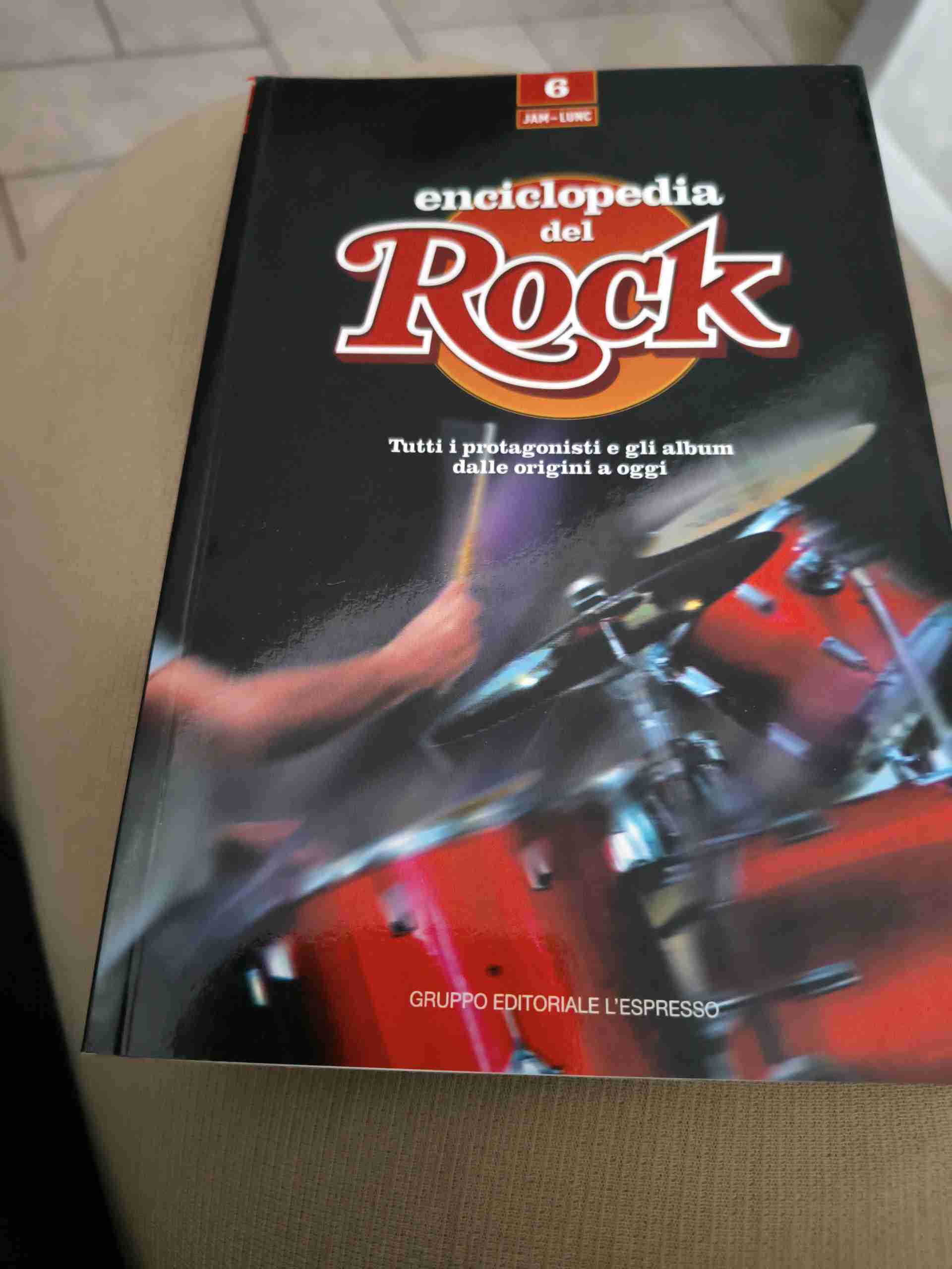 enciclopedia del rock libro usato