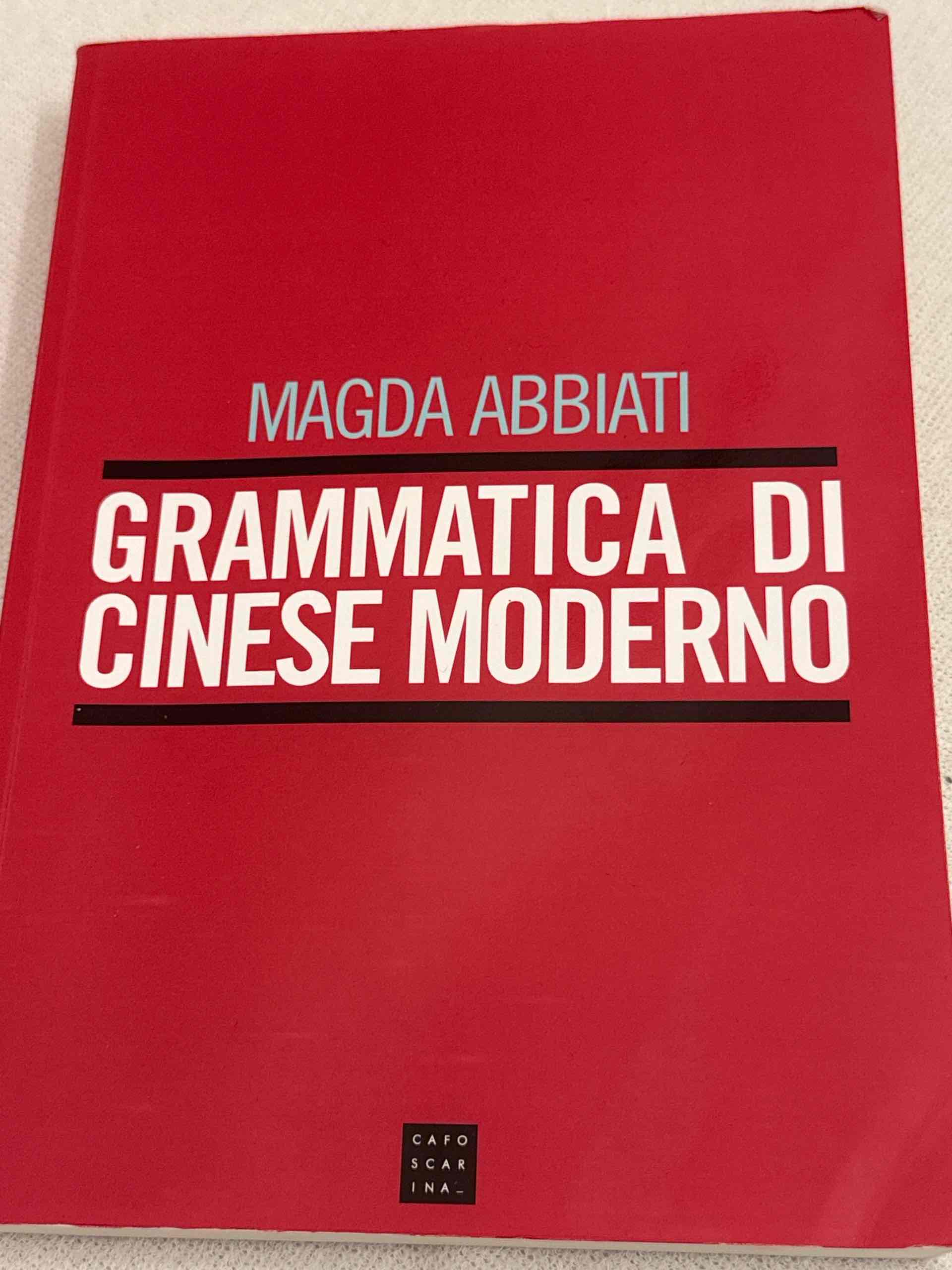 Grammatica di cinese moderno libro usato