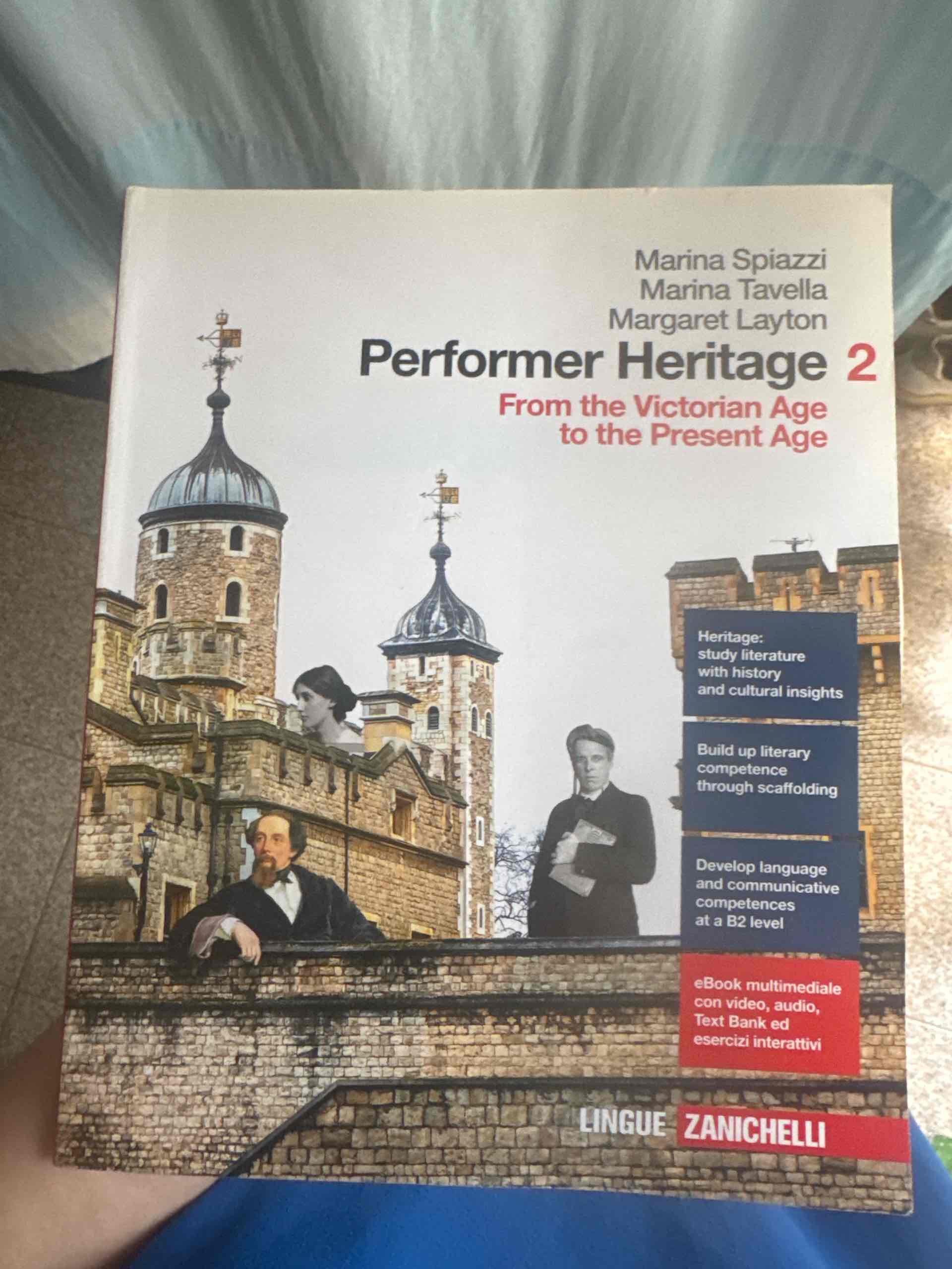 performer heritage 2 from the victorian to the present age libro usato