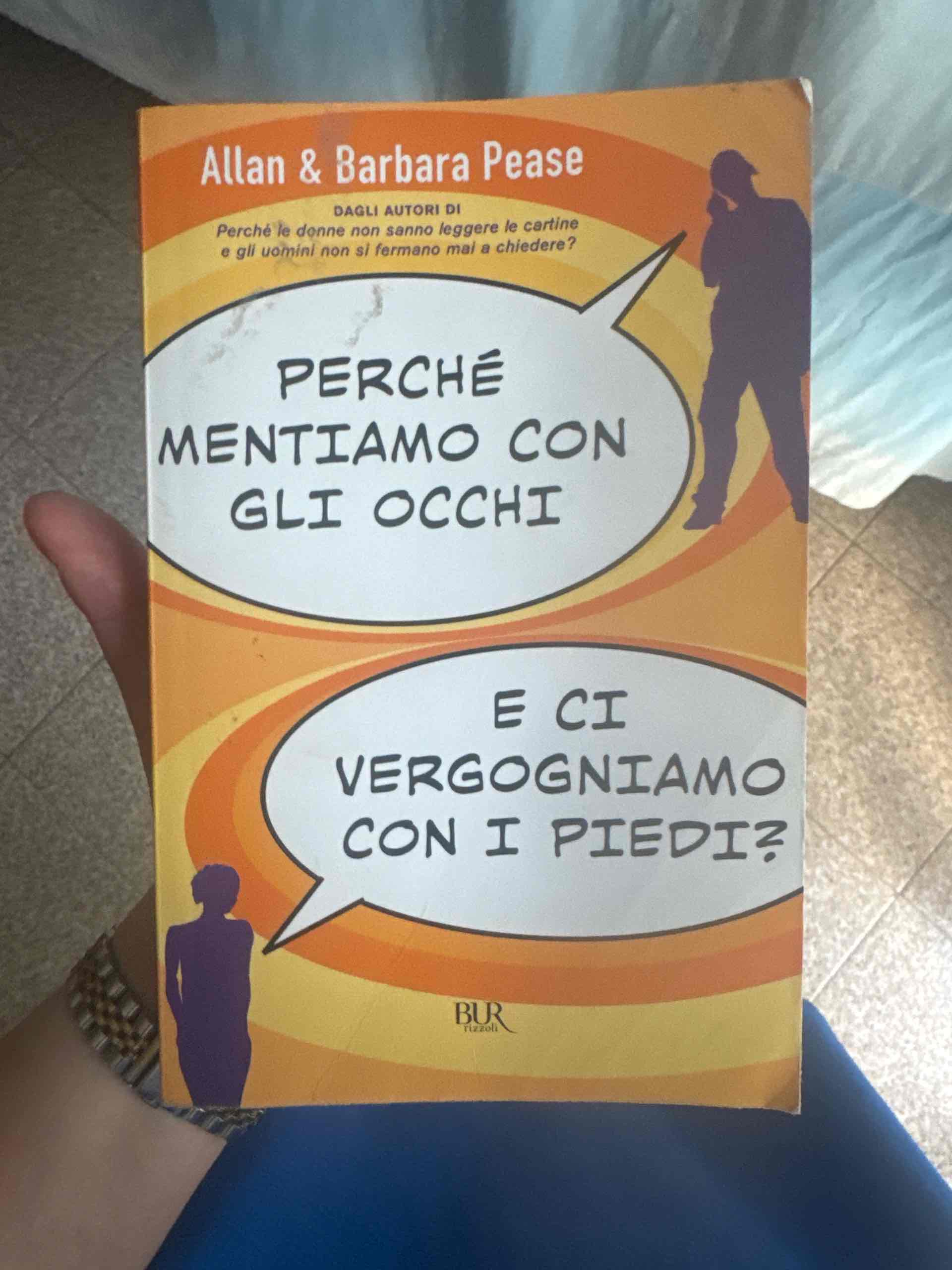 perche mentiamo con gli occhi libro usato