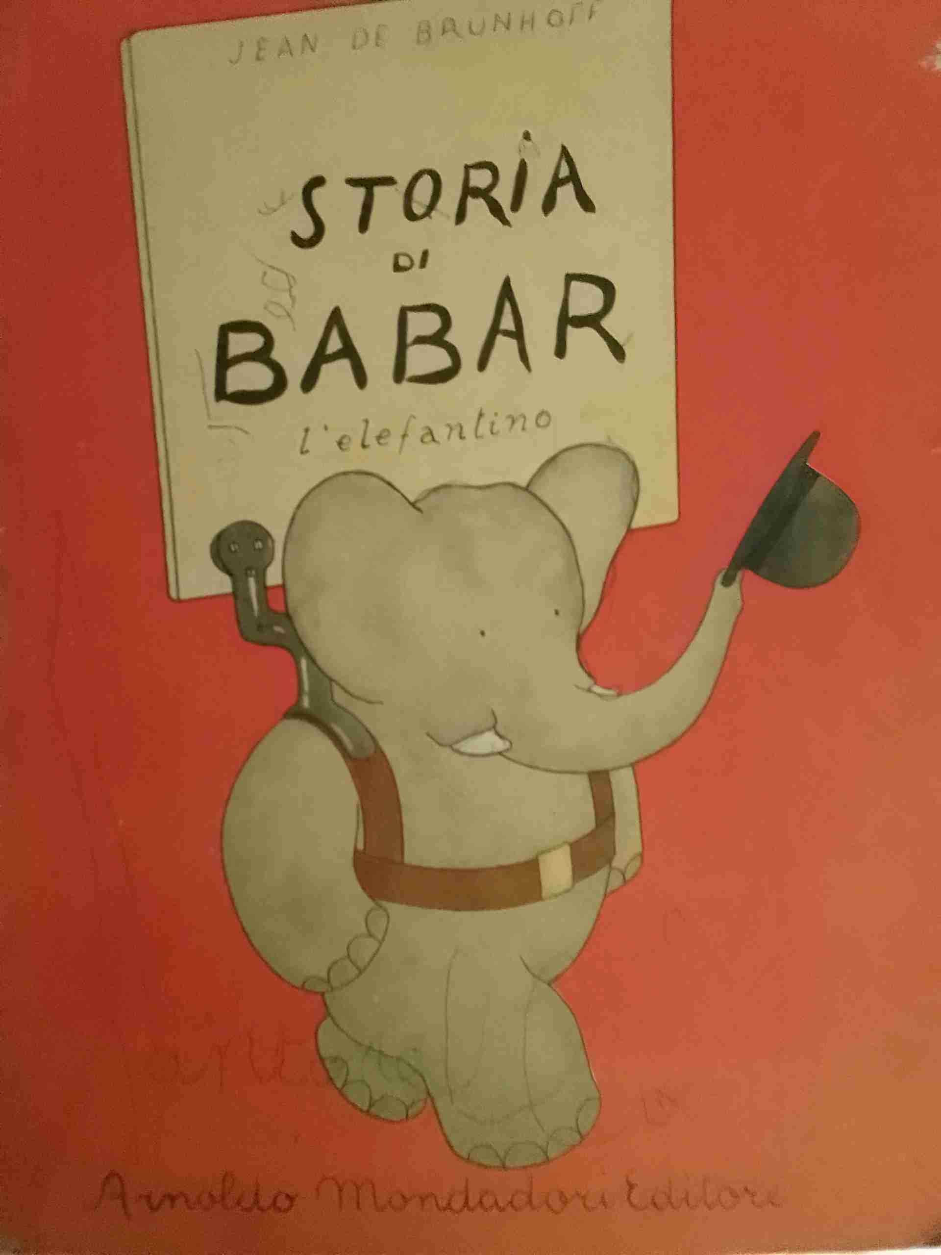 Storia di Babar l'elefantino libro usato