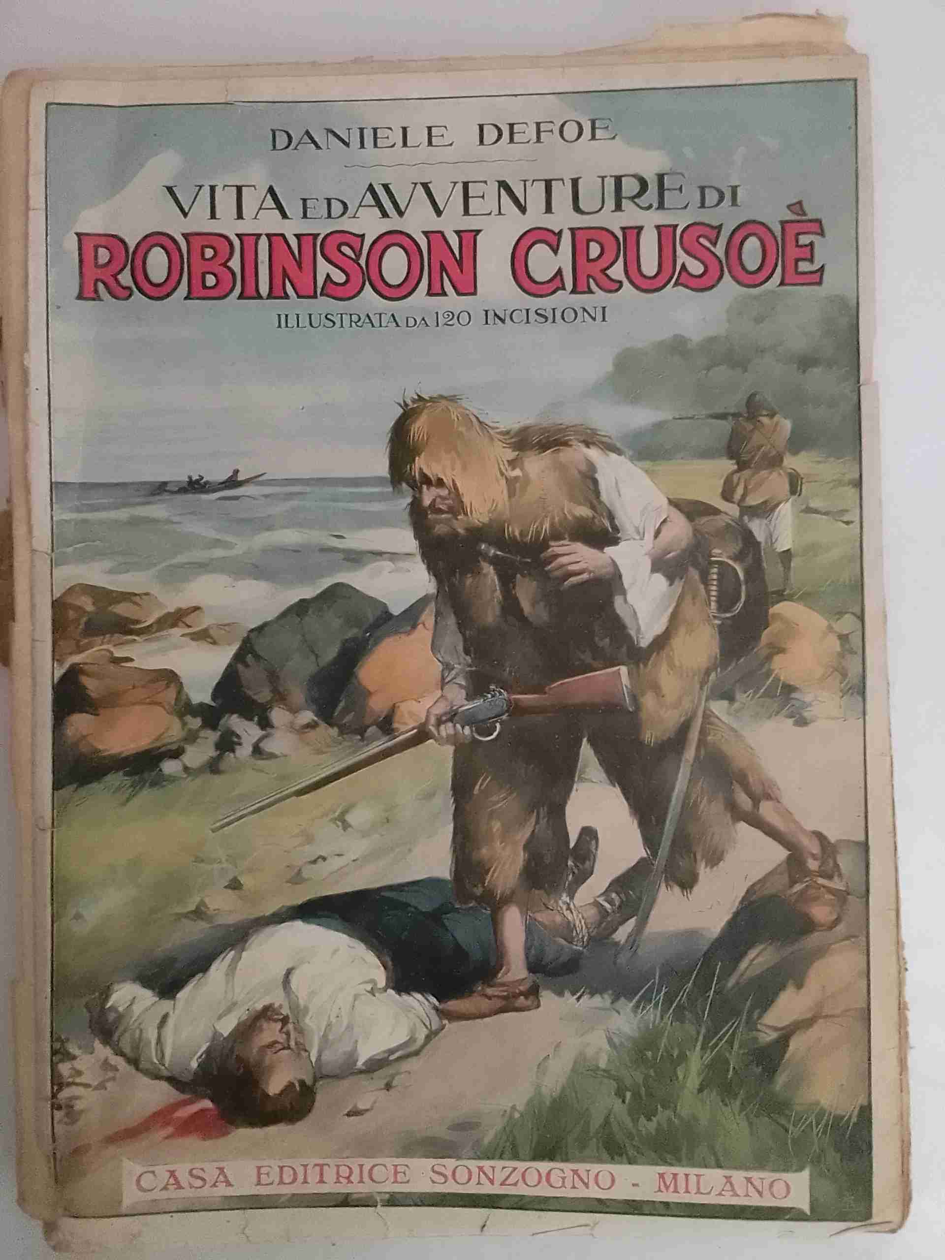 Vita e avventure di Robinson Crusoè  libro usato