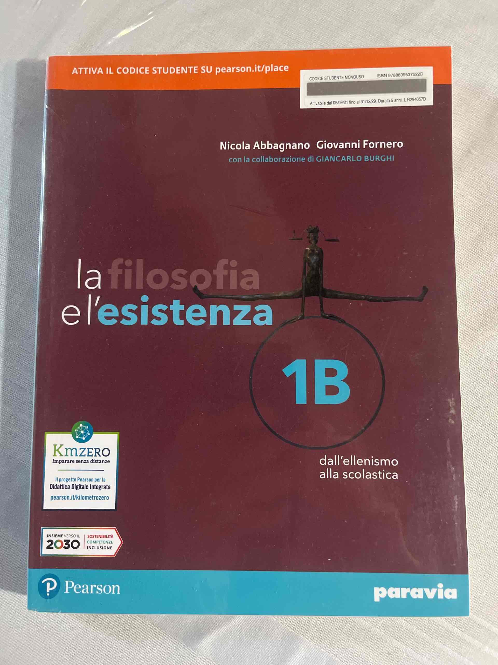 Filosofia e l'esistenza. Per le Scuole superiori. Con e-book. Con espansione online (La). Vol. 1 libro usato