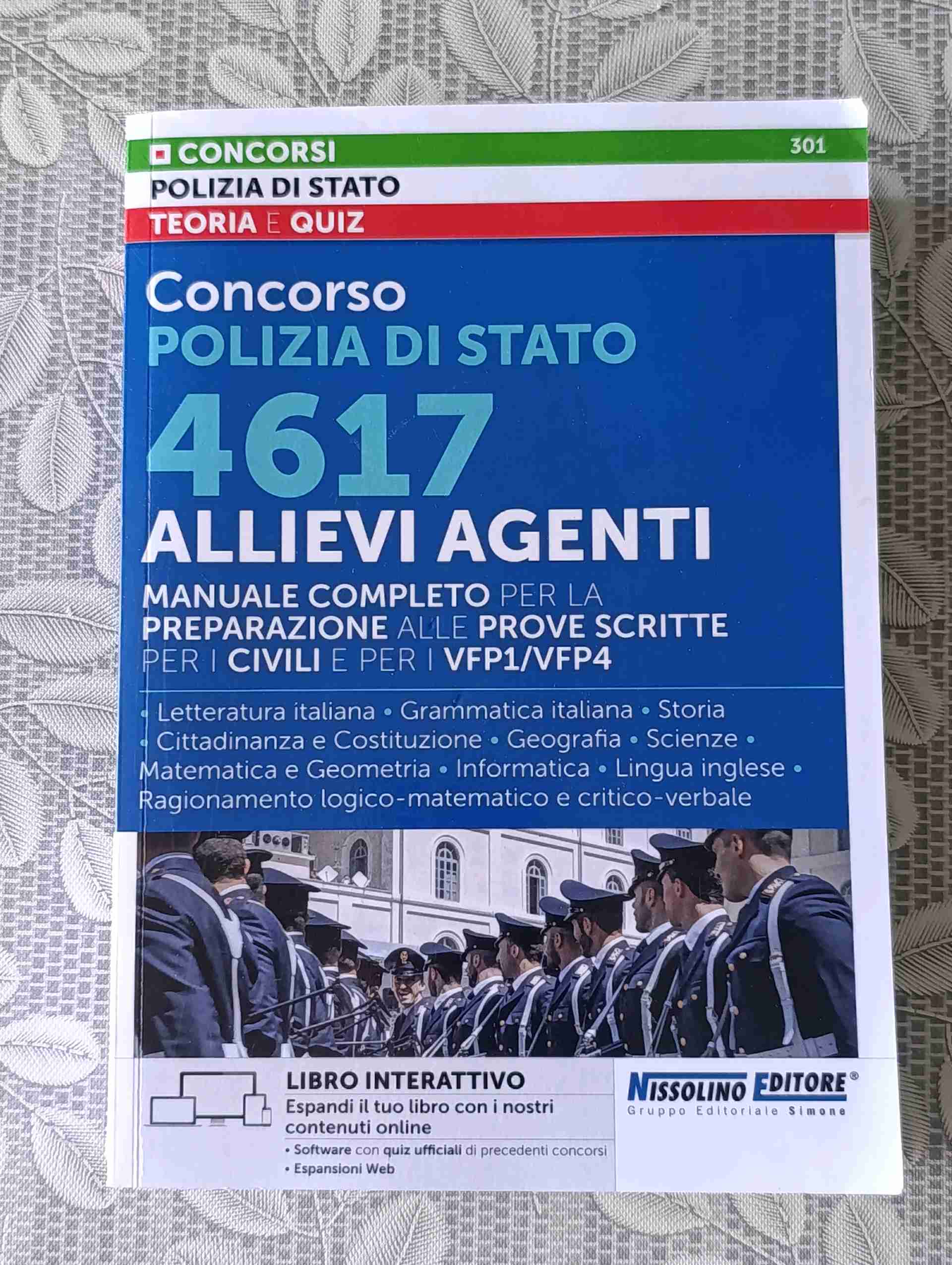 Concordo Polizia Di Stato  libro usato