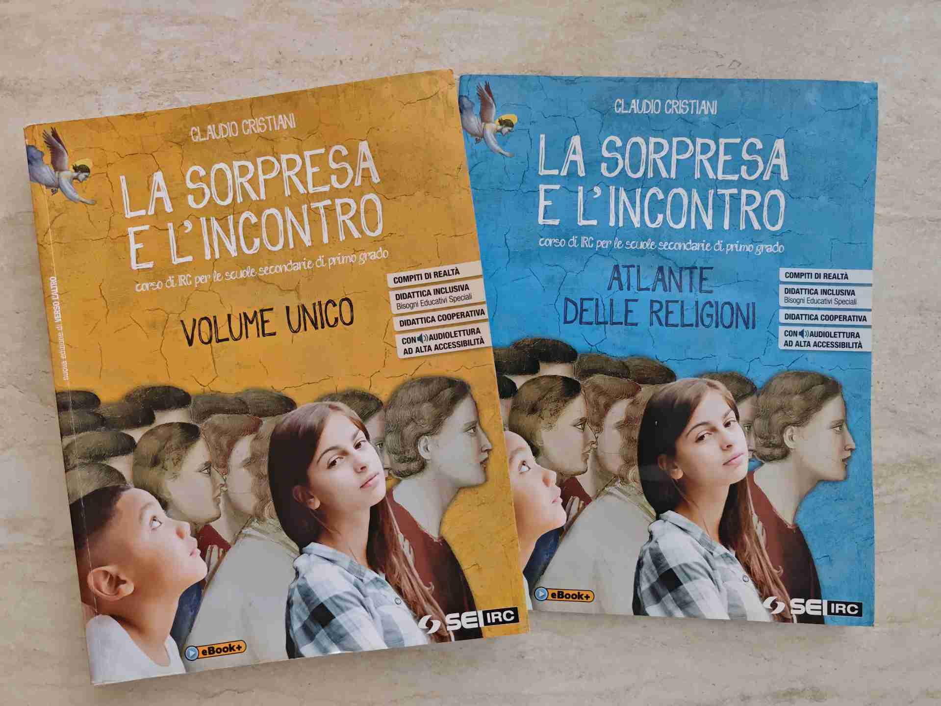 Sorpresa e l'incontro. Per la Scuola media. Con e-book. Con espansione online. Con Libro: Atlante delle religioni (La) libro usato