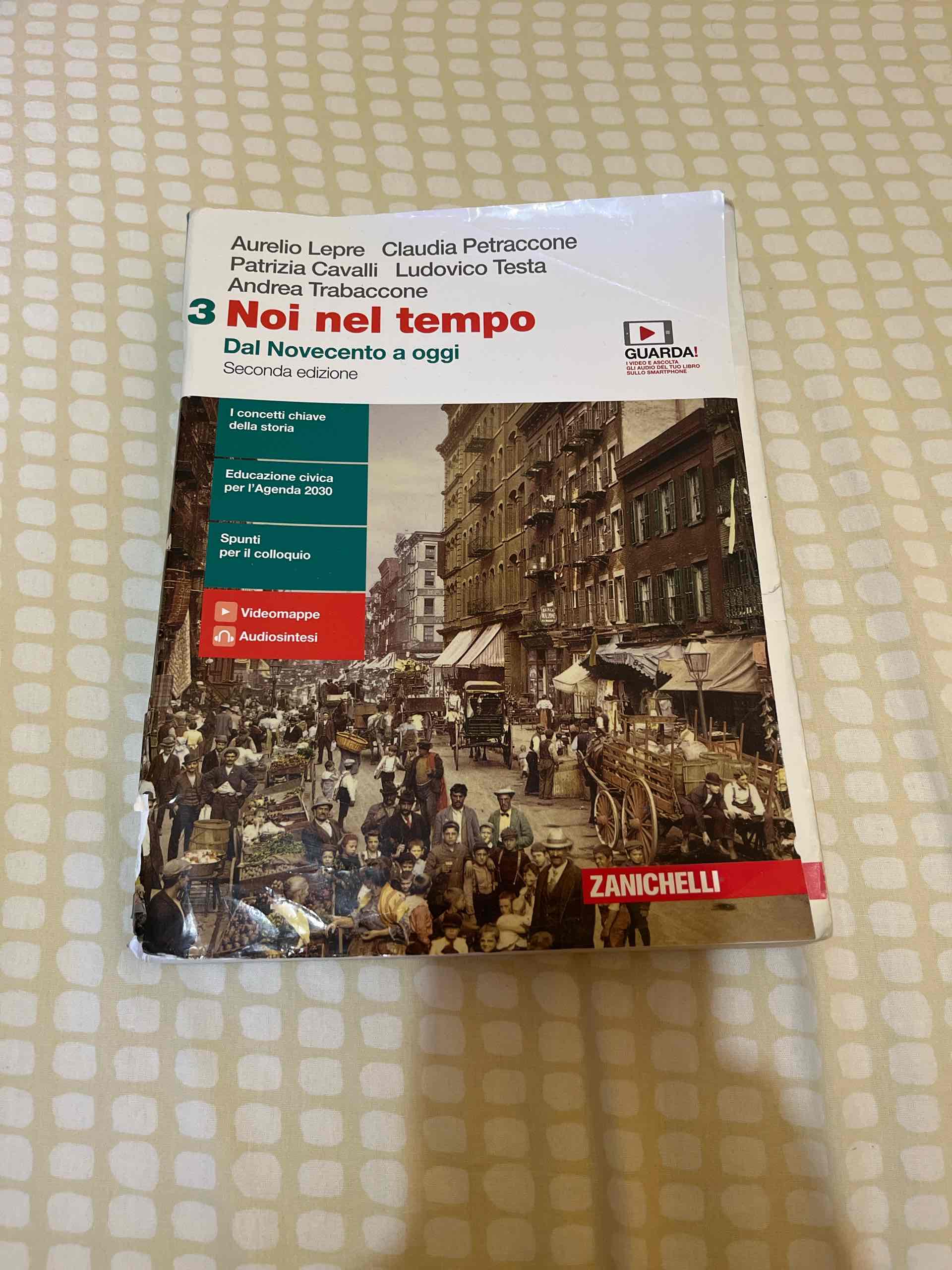 noi nel tempo dal novecento a oggi seconda edizione libro usato