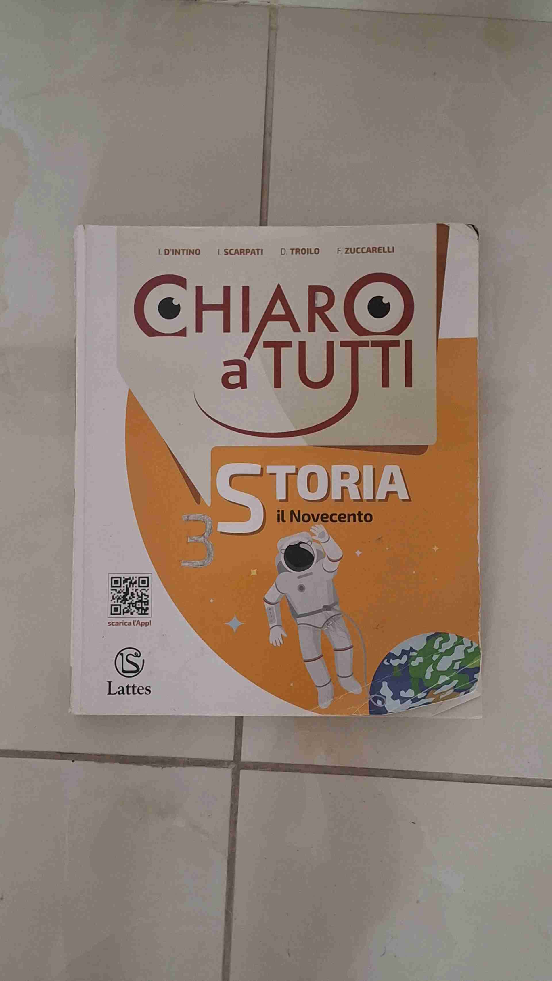 Chiaro a tutti Storia 3 libro usato