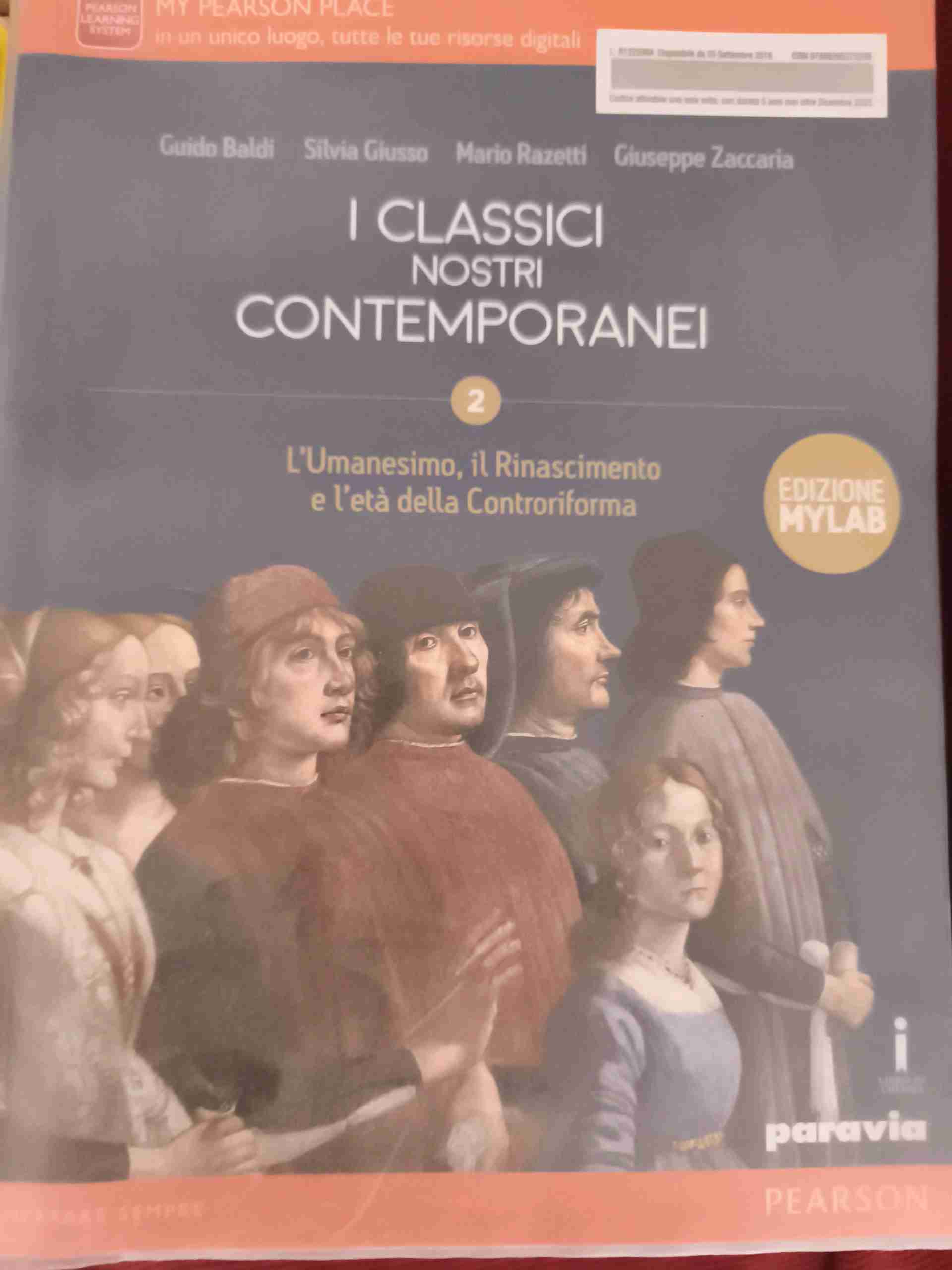 Classici nostri contemporanei. Ediz. mylab. Per le Scuole superiori. Con e-book. Con espansione online. Vol. 2 libro usato