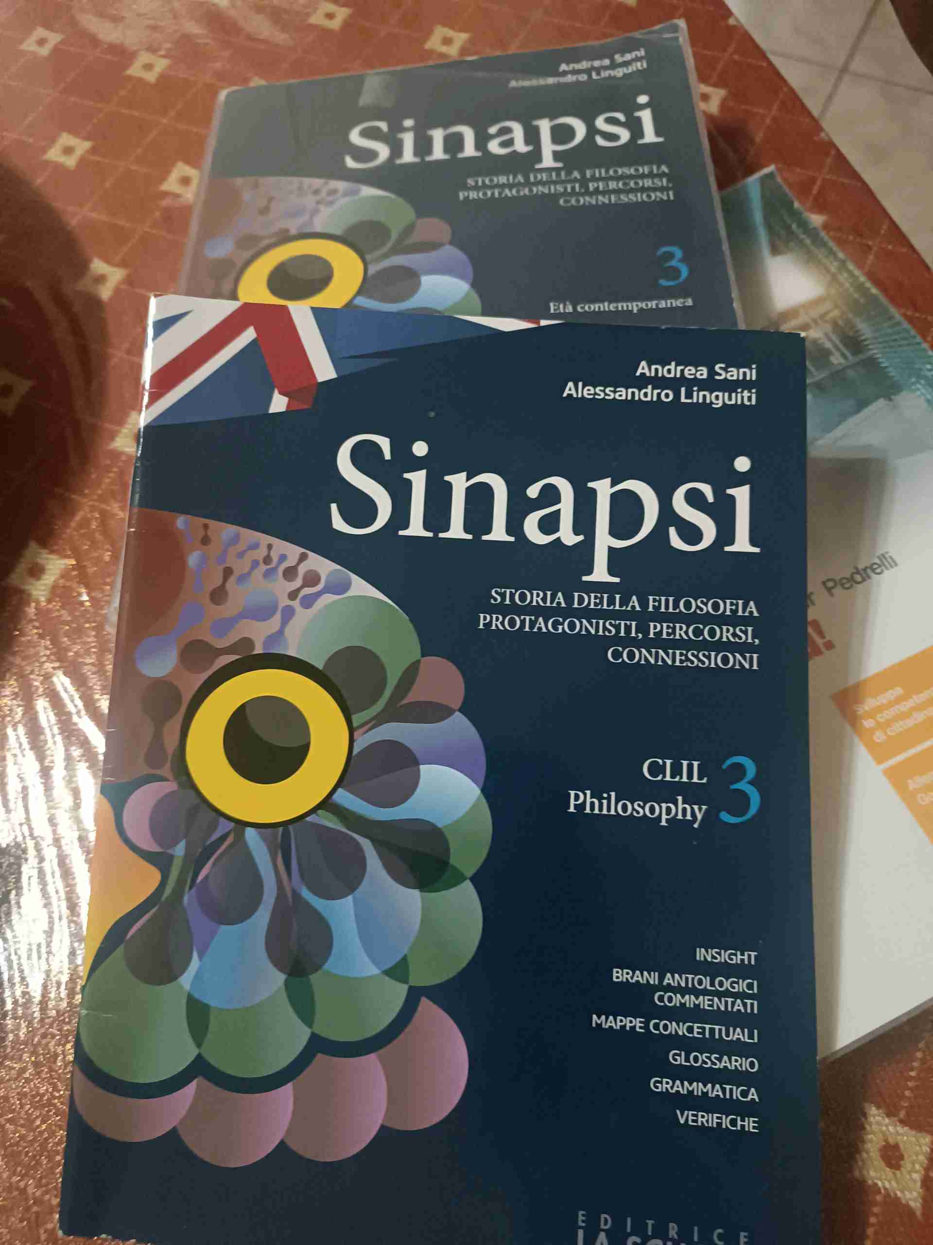 sinapsi 3 più libricino allegato  libro usato
