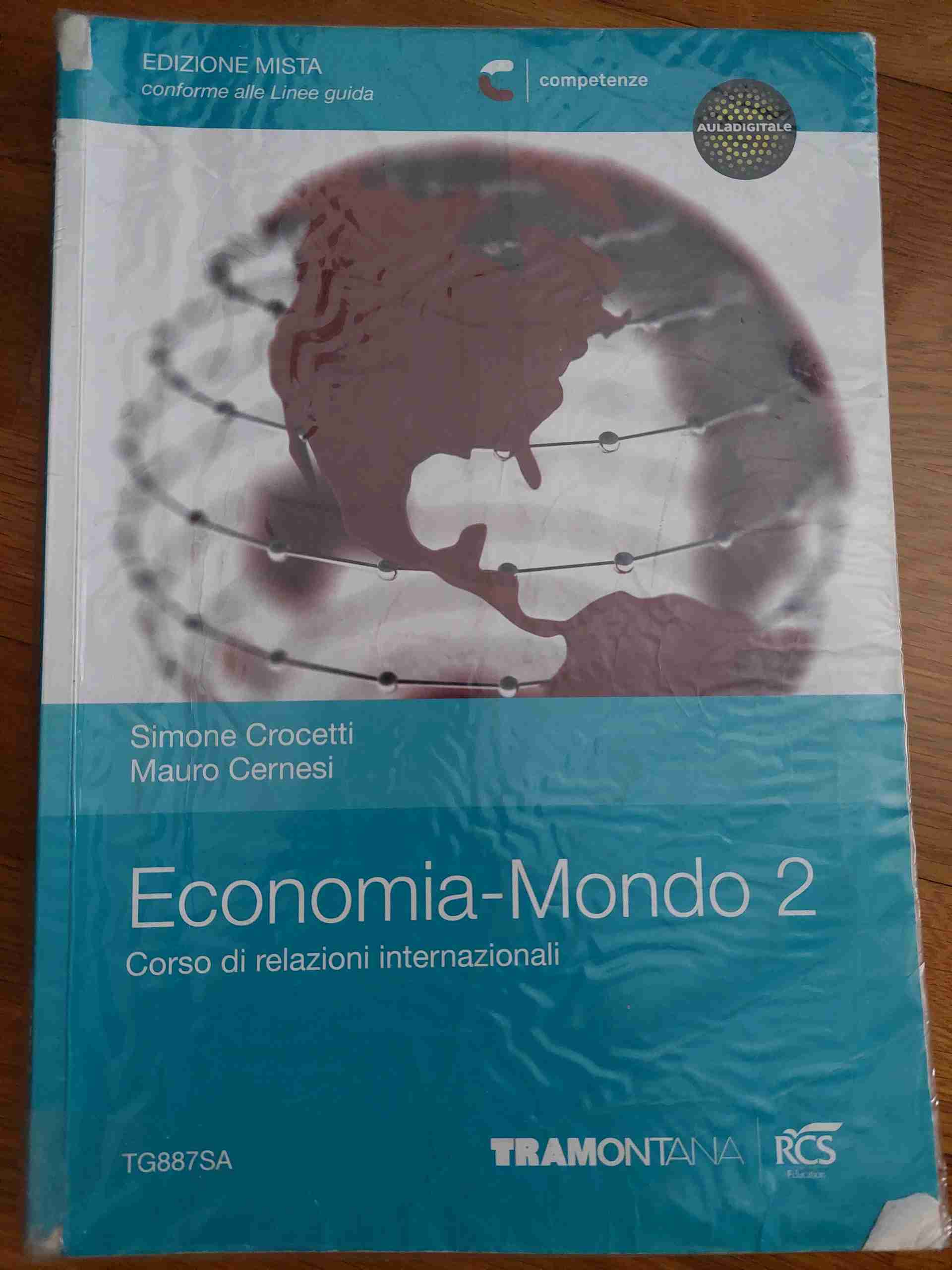 Economia -Mondo 2 Corso di relazioni internazionali 