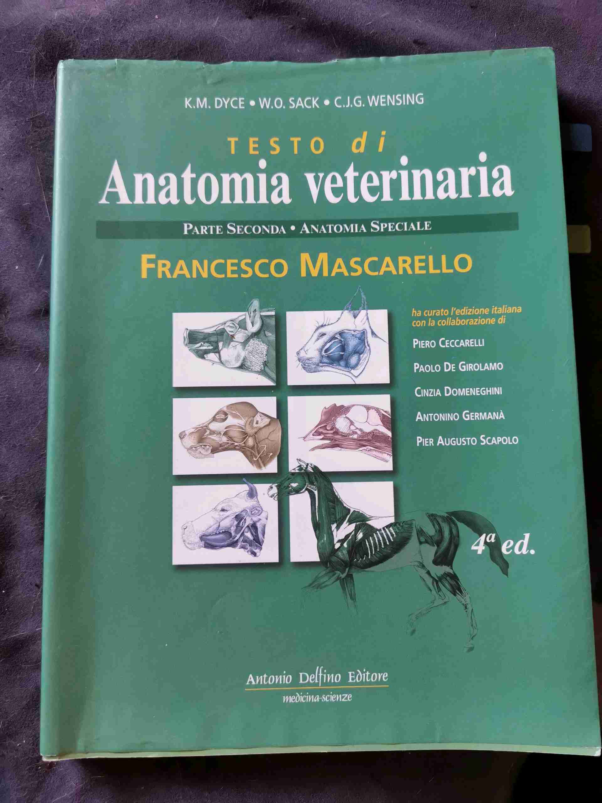 Libro di anatomia veterinaria. Vol. 2: Anatomia speciale