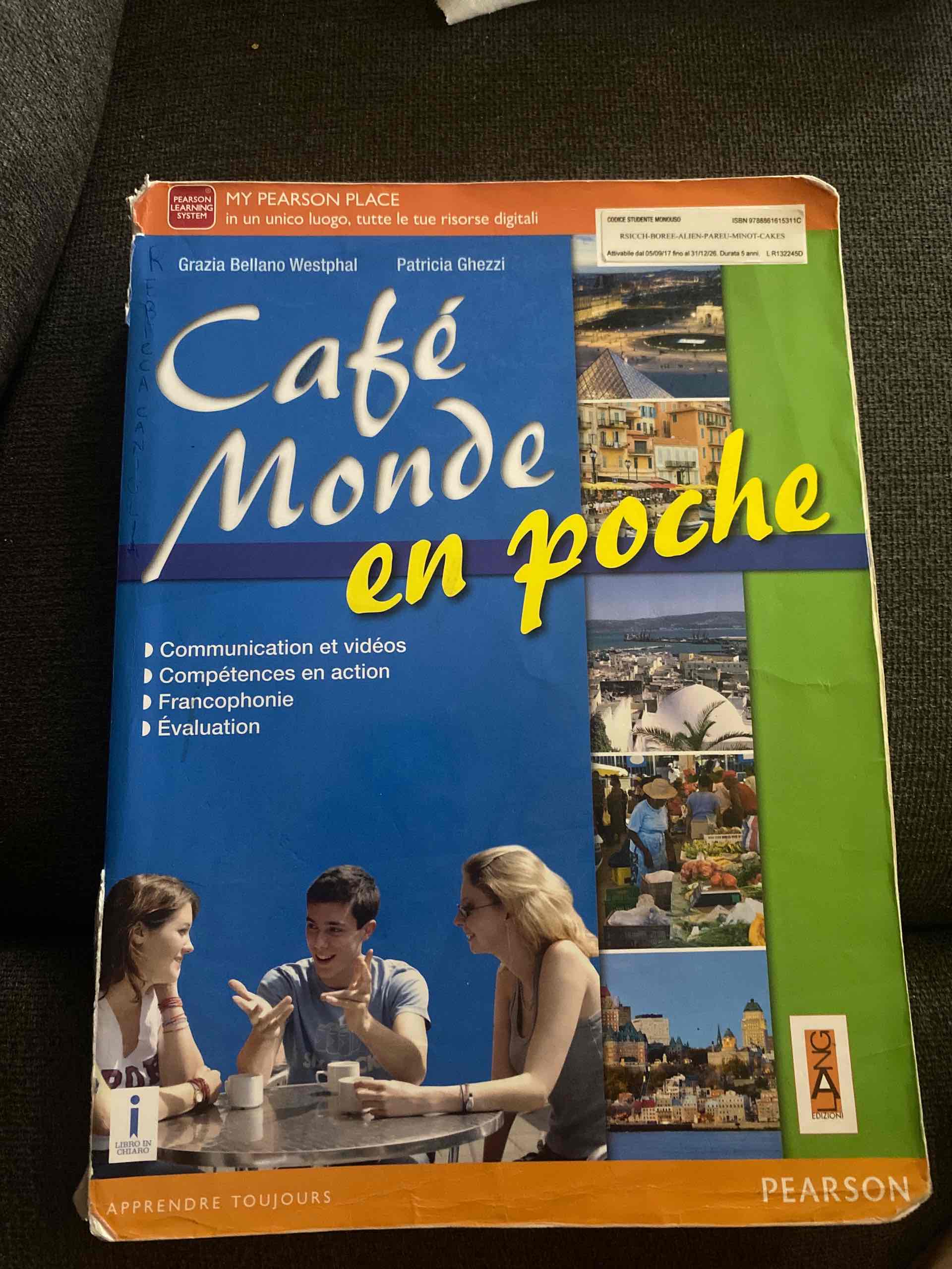 café monde en poche  libro usato