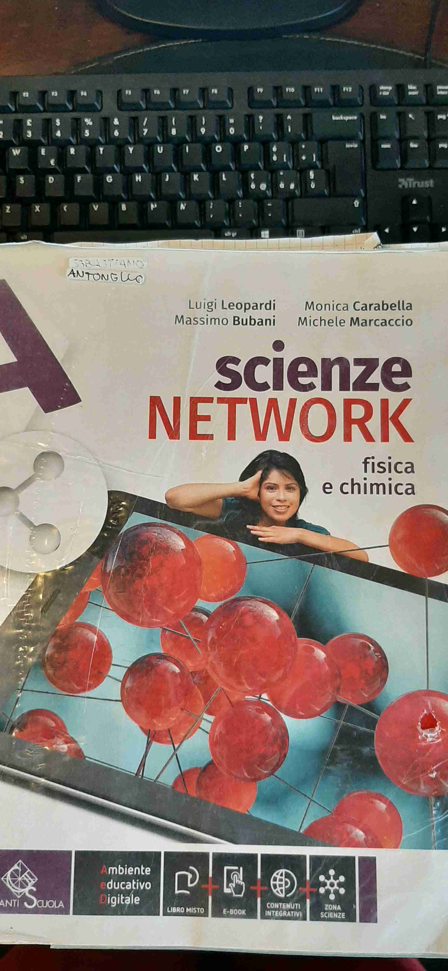 SCIENZE NETWORK A B C D libro usato