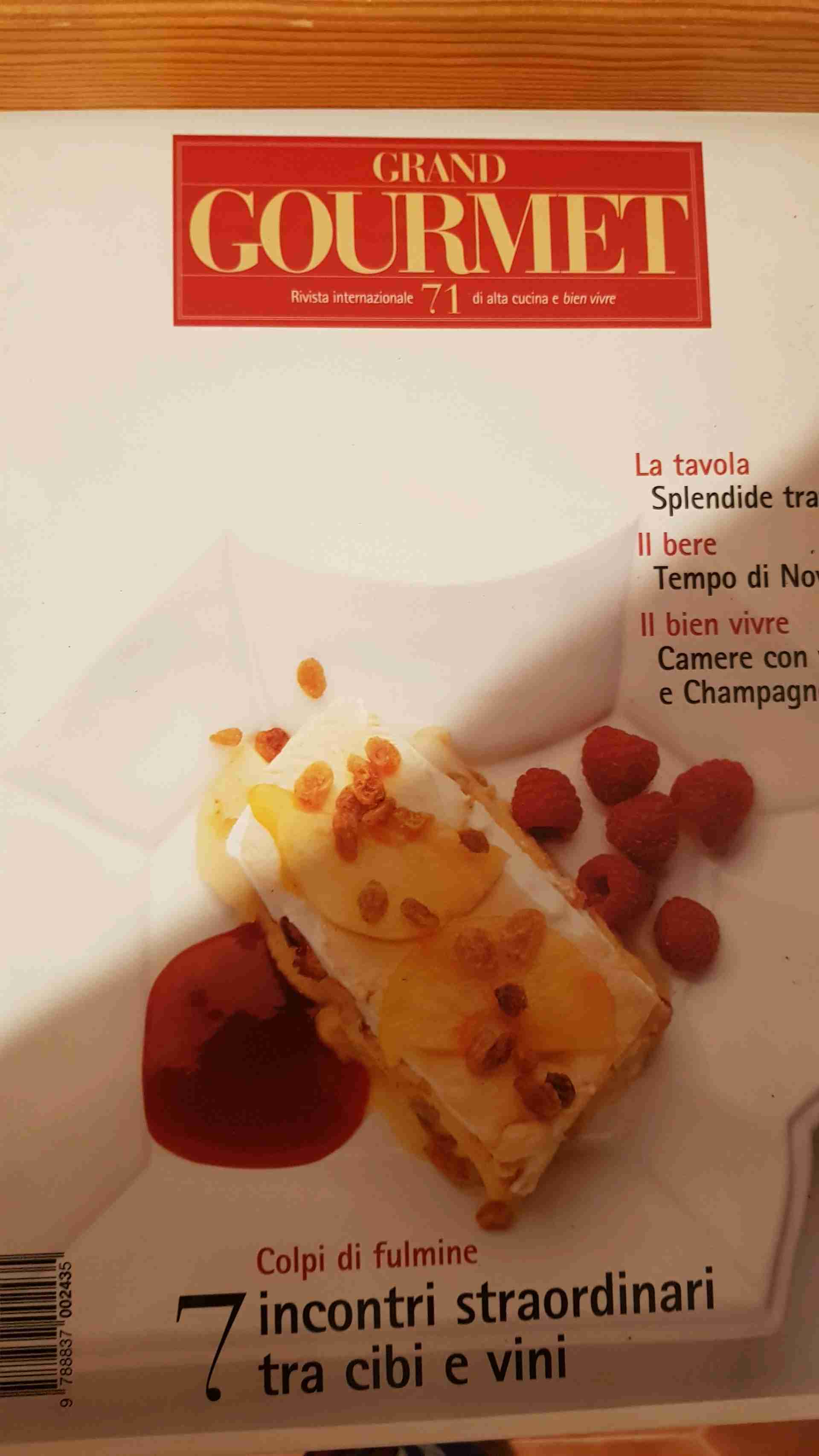 grand gourmet rivista internazionale di alta cucina Raccolta completa dal 1991 al 2001 78 volumi libro usato