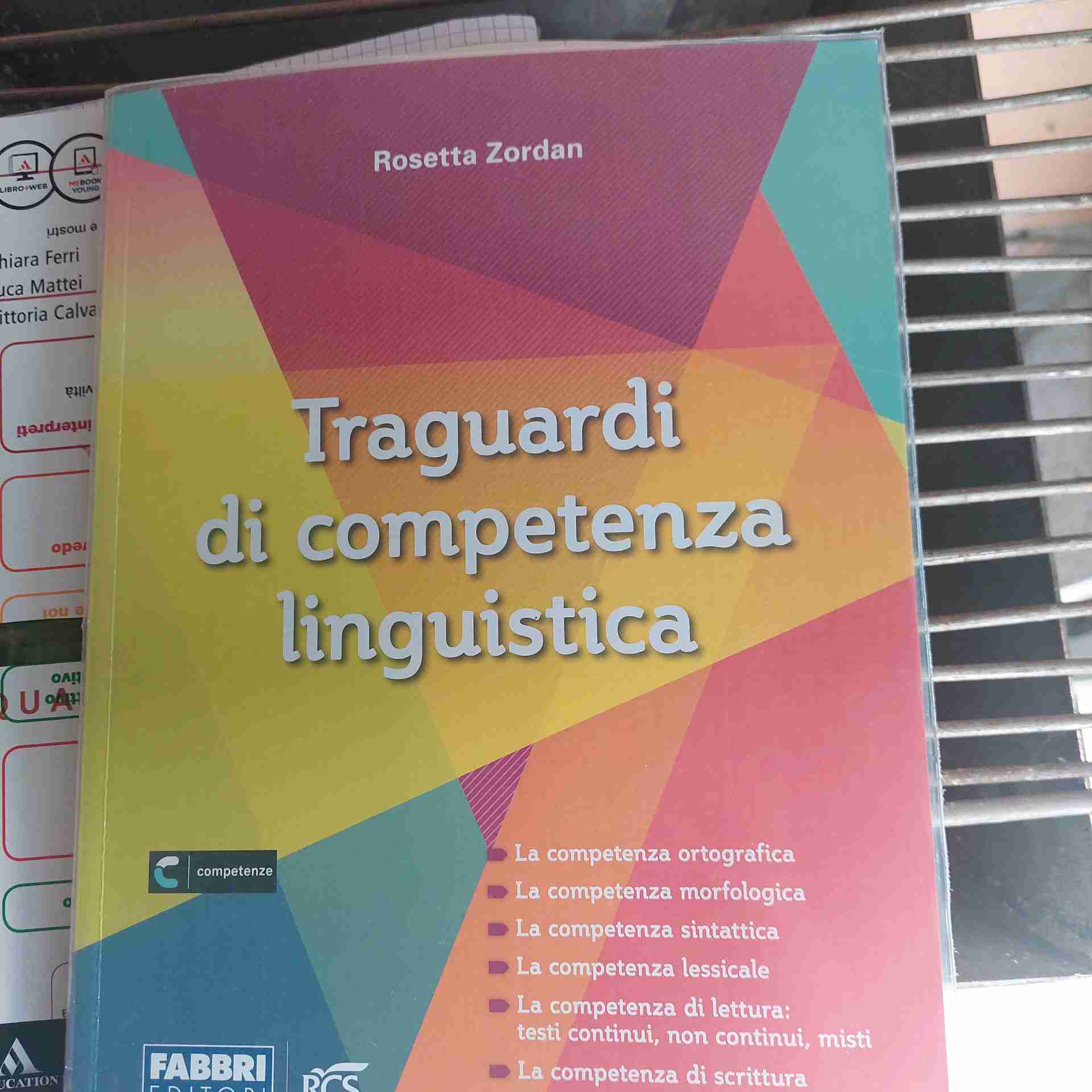 traguardi di competenza linguistica libro usato