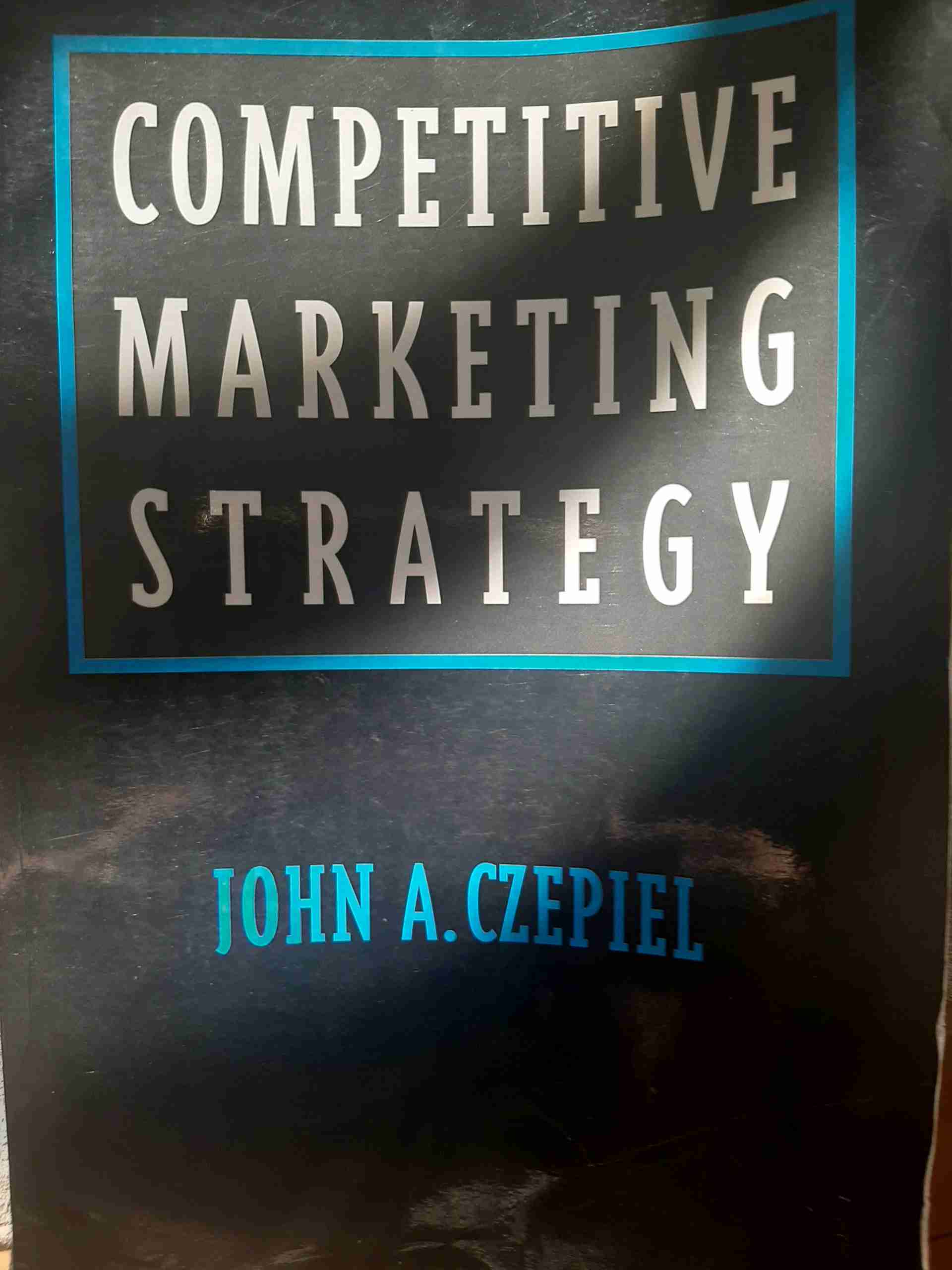 competitive marketing strategy libro usato