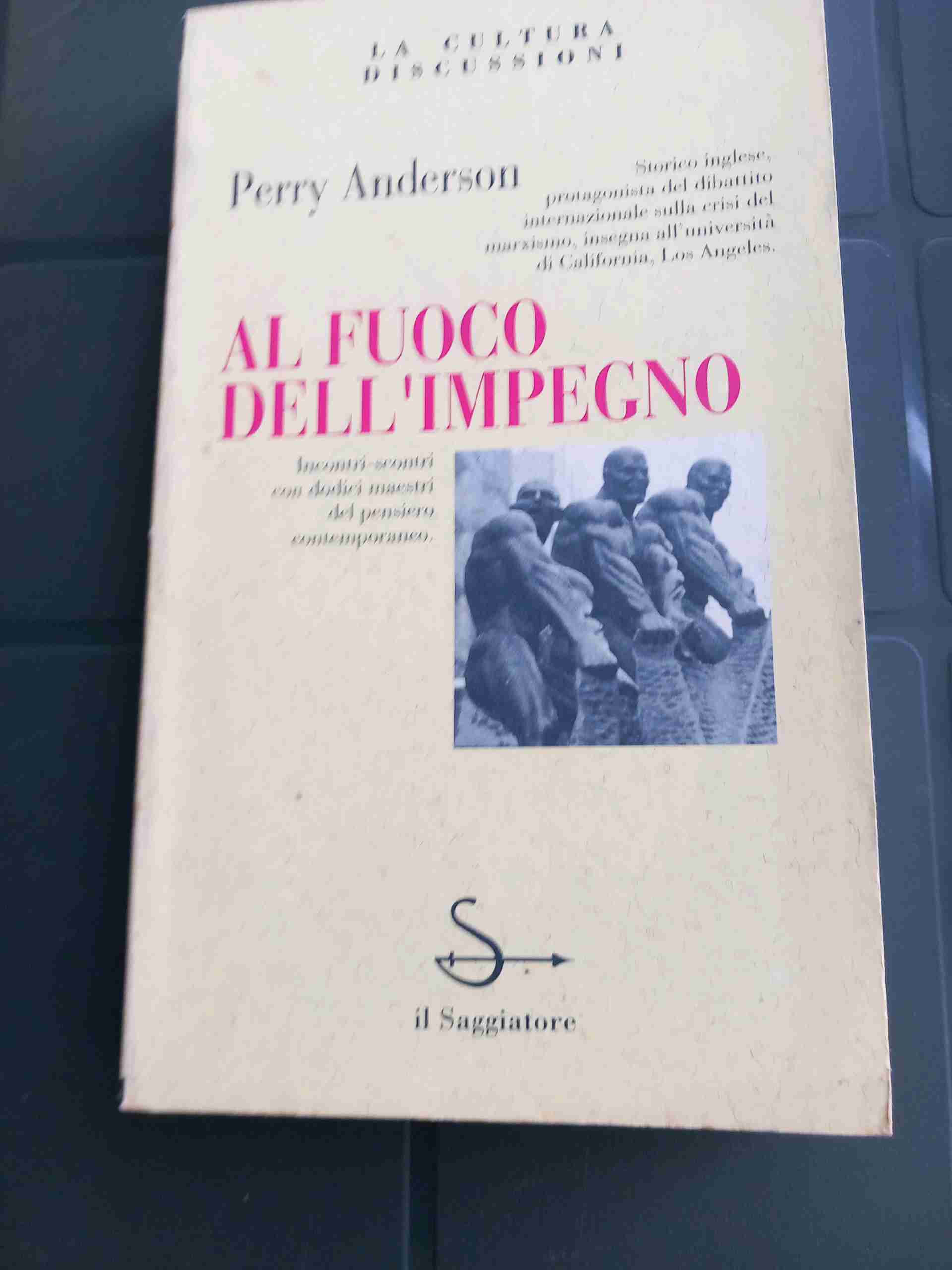 al fuoco dell impegno  libro usato