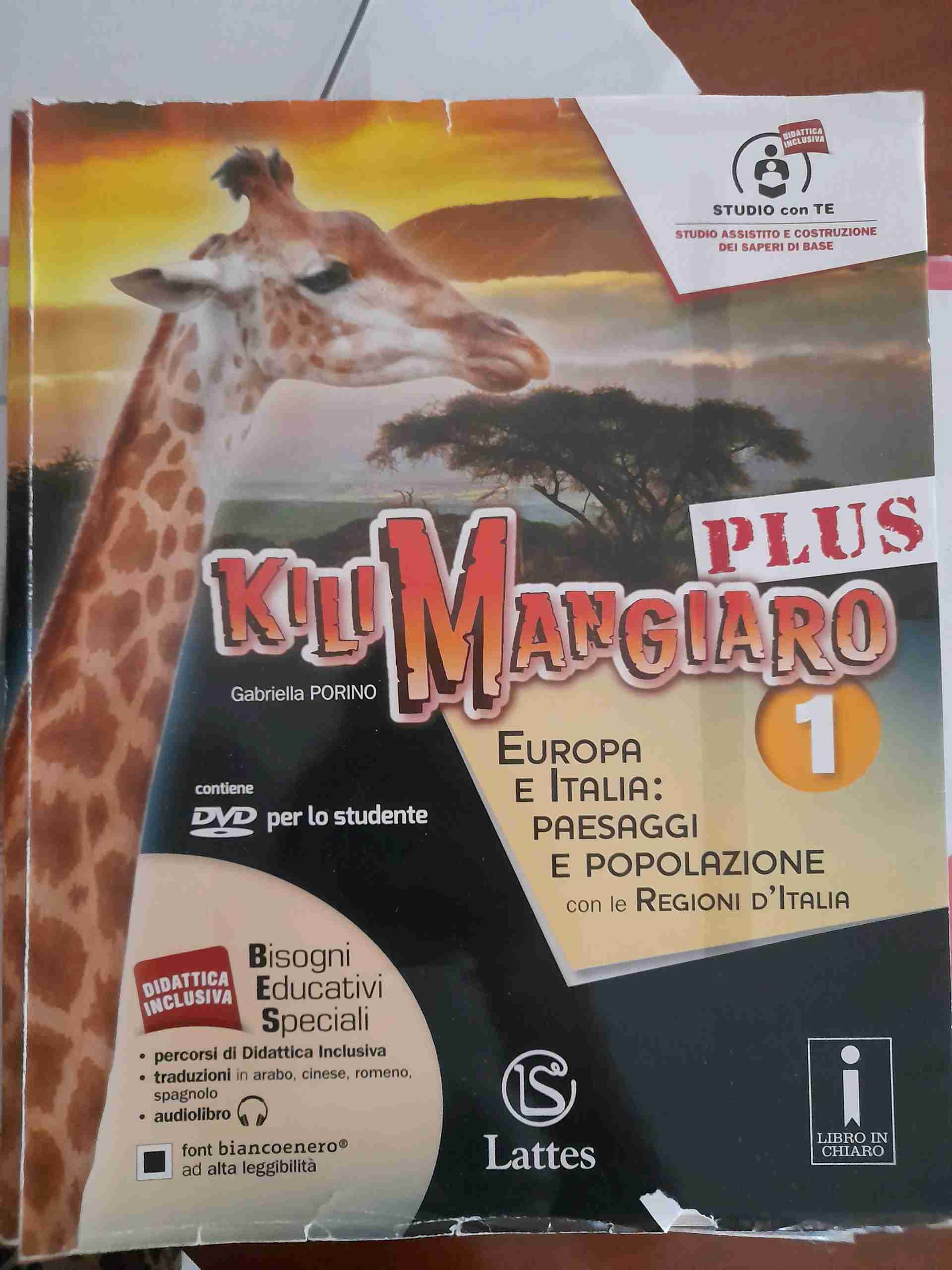 kilimangiaro plus libro usato