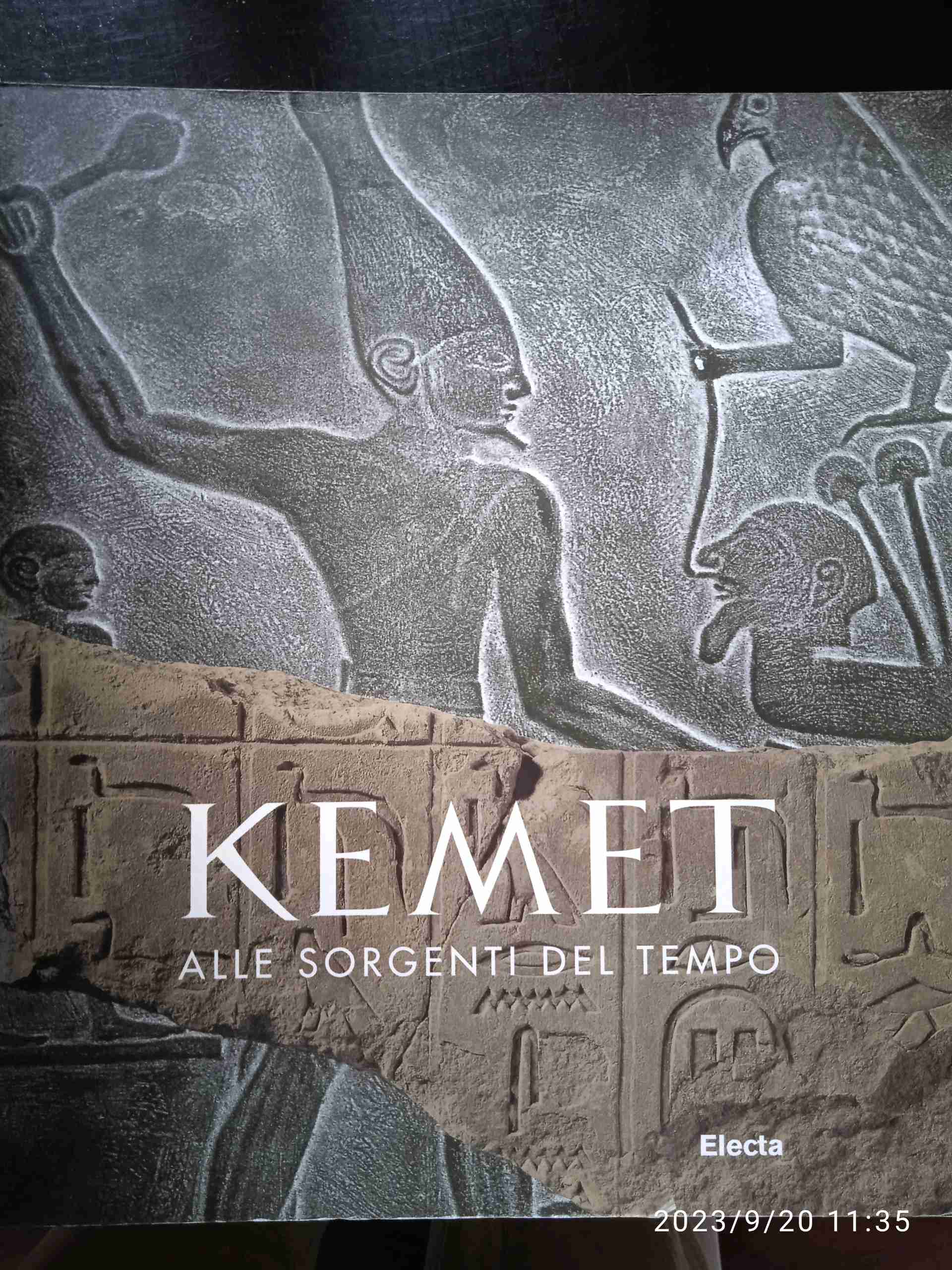 Kemet: alle sorgenti del tempo. L'antico Egitto dalla preistoria alle piramidi. Catalogo della mostra (Ravenna, 1 marzo-28 giugno 1998)
